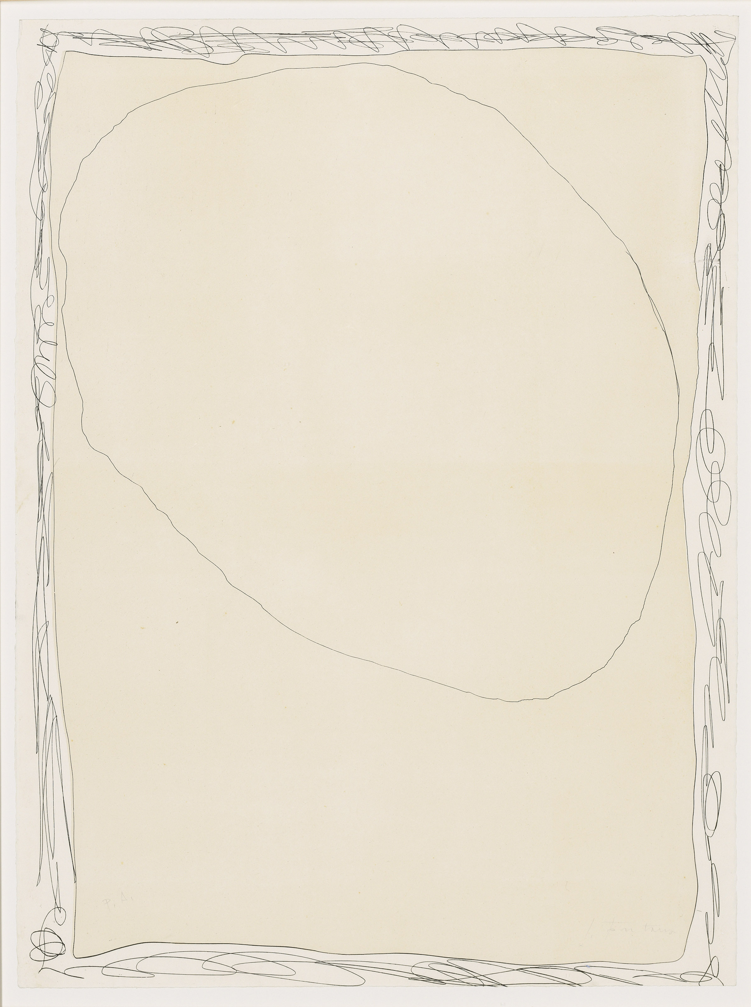 Lucio Fontana — Серия "Роза", изображение 2