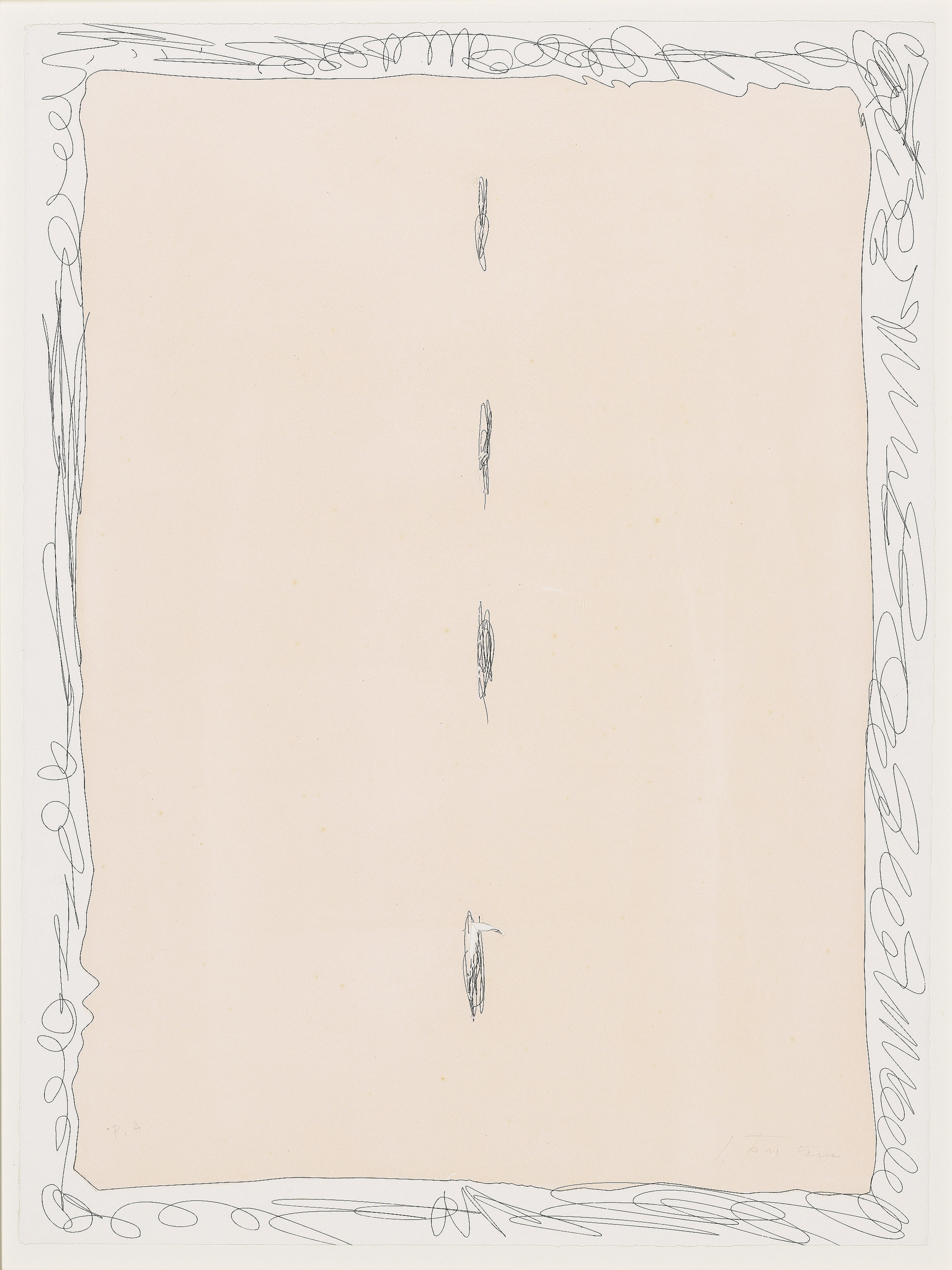 Lucio Fontana — Серия "Роза", изображение 3
