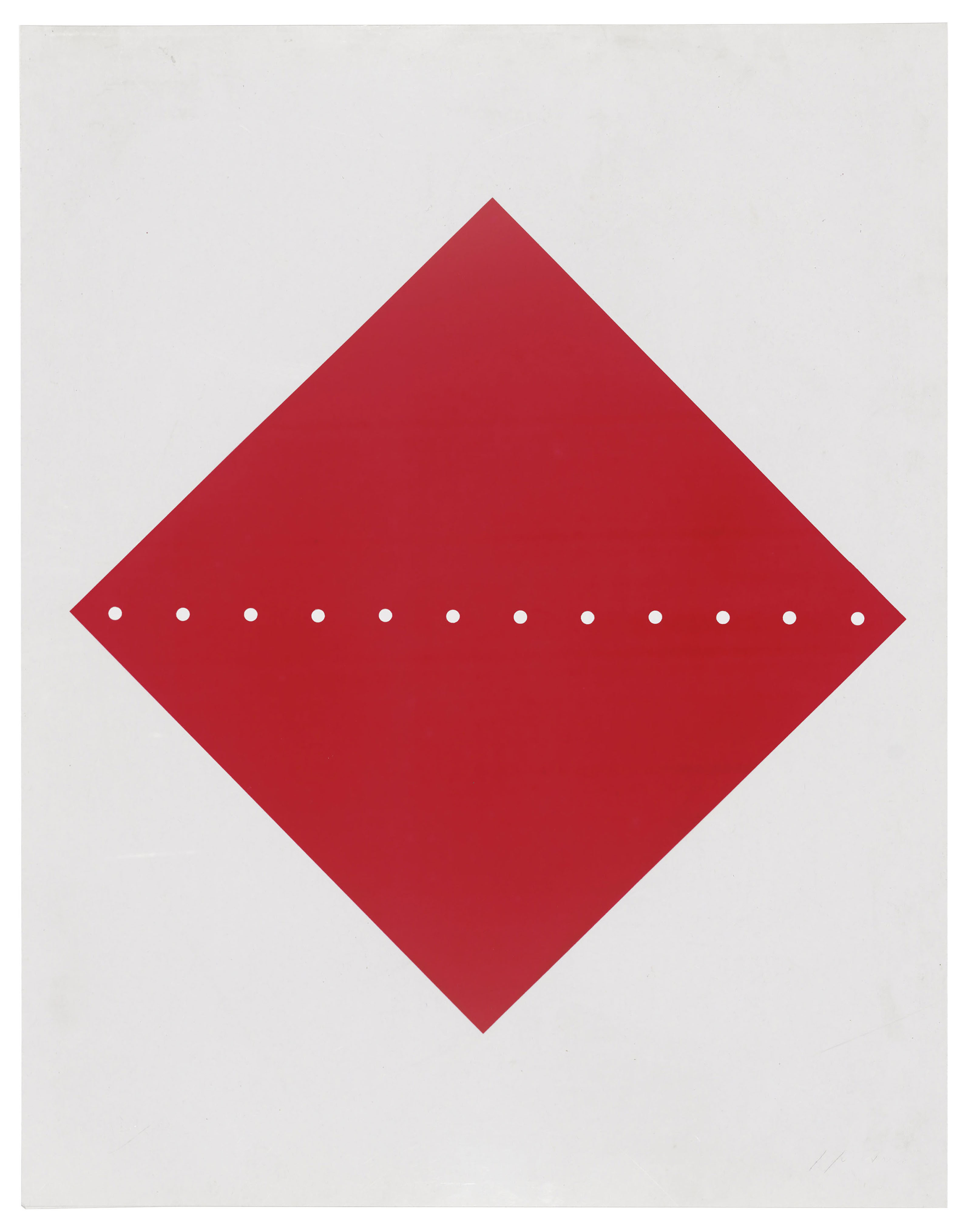 Lucio Fontana — Кончетто в напряжении