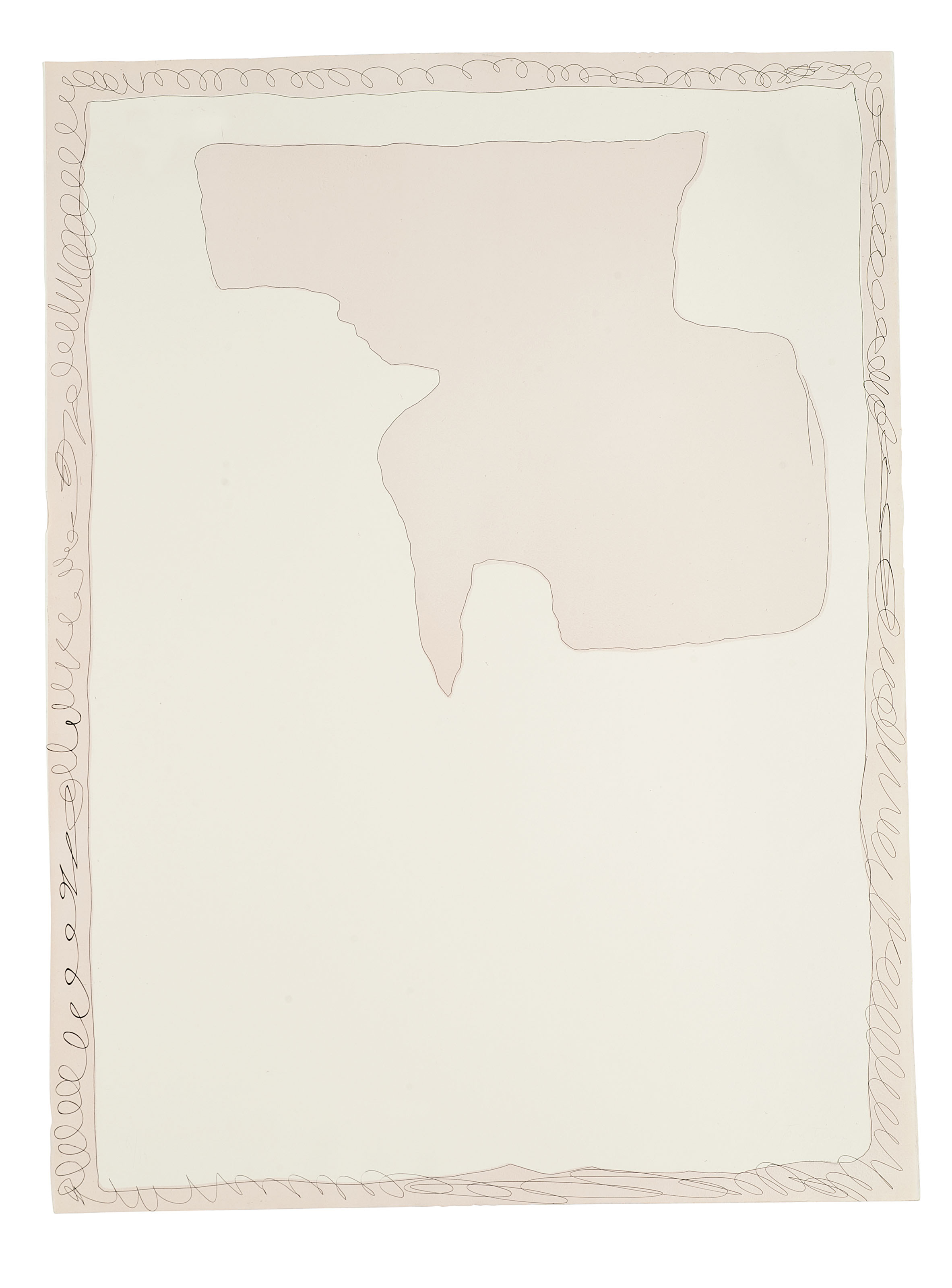 Lucio Fontana — Серия "Роза", Эстампас де ла Комета; Густаво Гили, Барселона, 1966 (Рух и Риго E-26-30), изображение 3