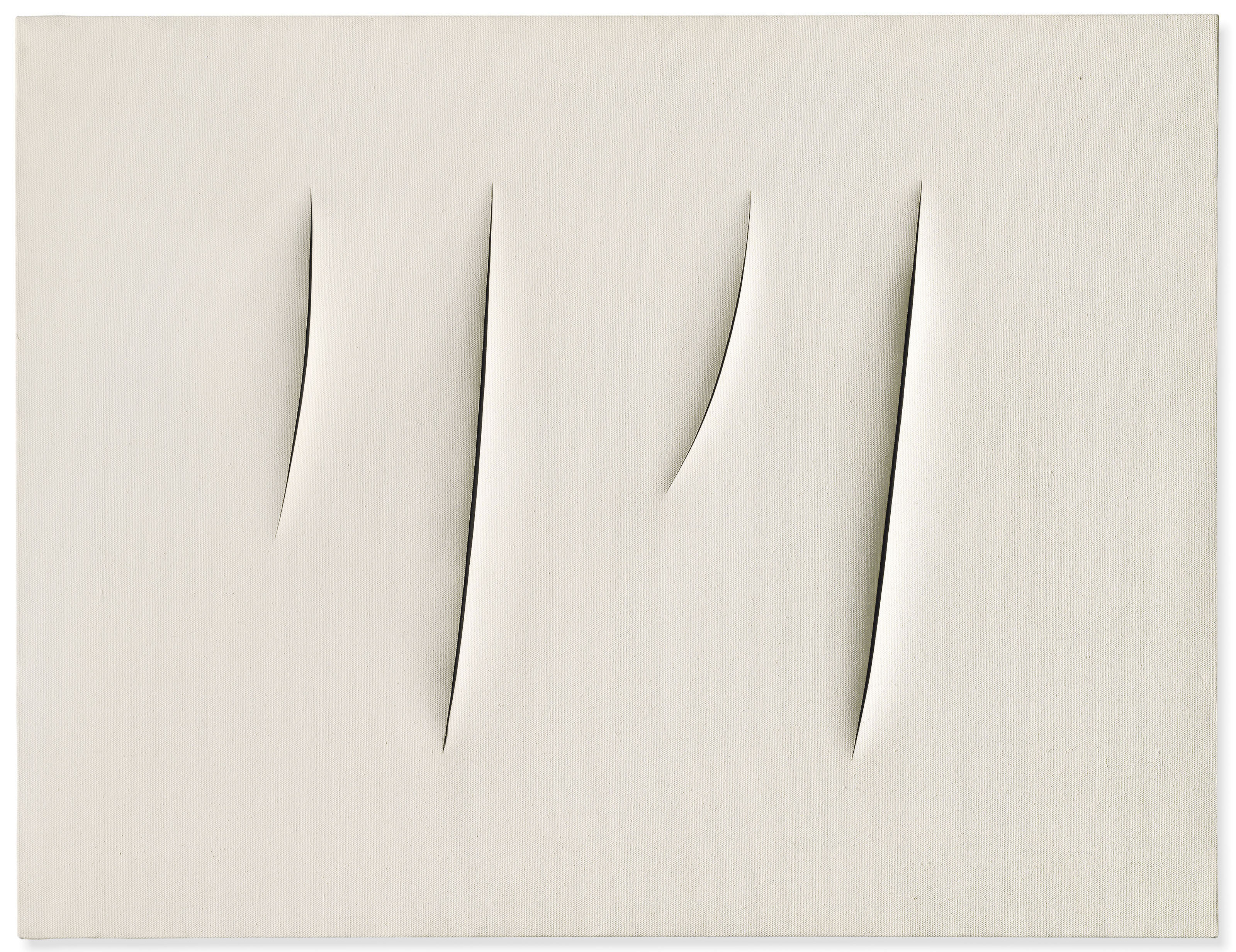 Lucio Fontana — Кончетто спациале, Аттезе