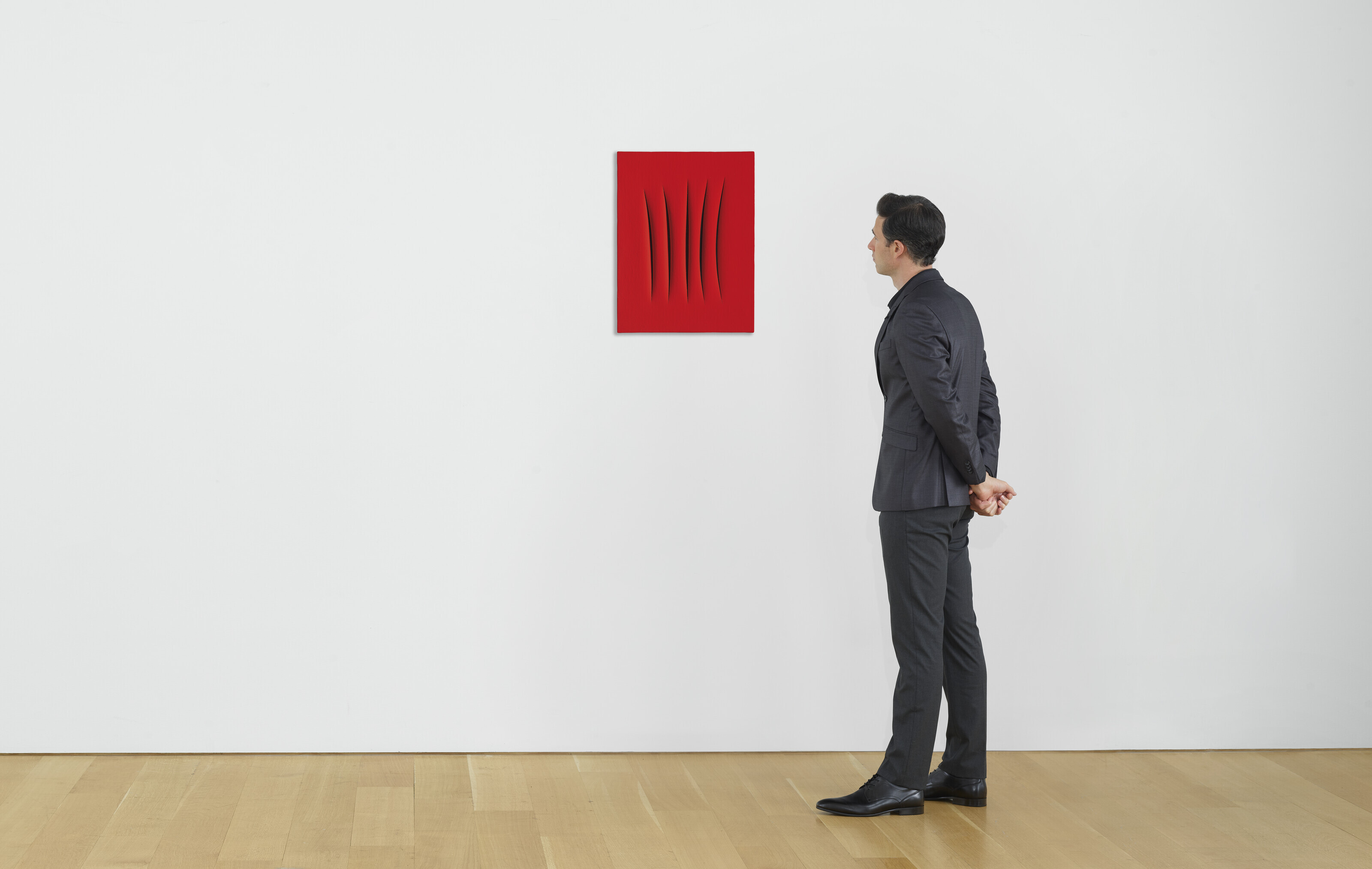 Lucio Fontana — Кончетто спациале, Аттезе, изображение 4