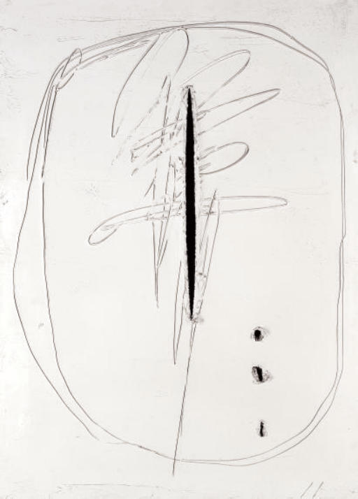 Lucio Fontana — Кончетто в напряжении
