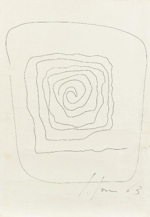 Lucio Fontana — Кончетто в напряжении
