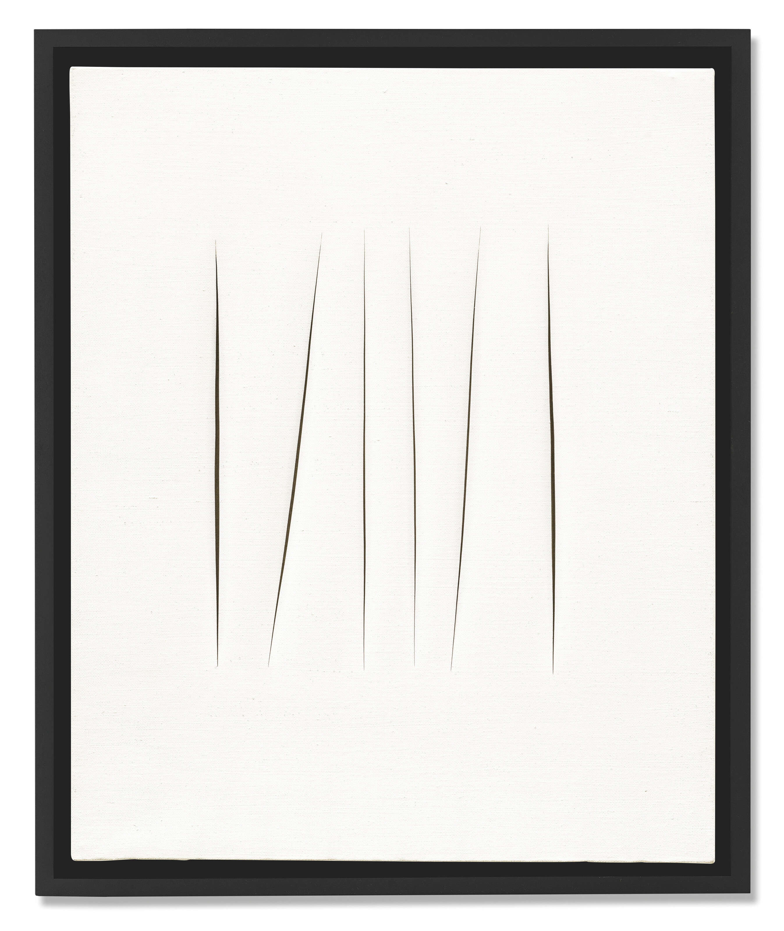 Lucio Fontana — Кончетто спациале, Аттезе