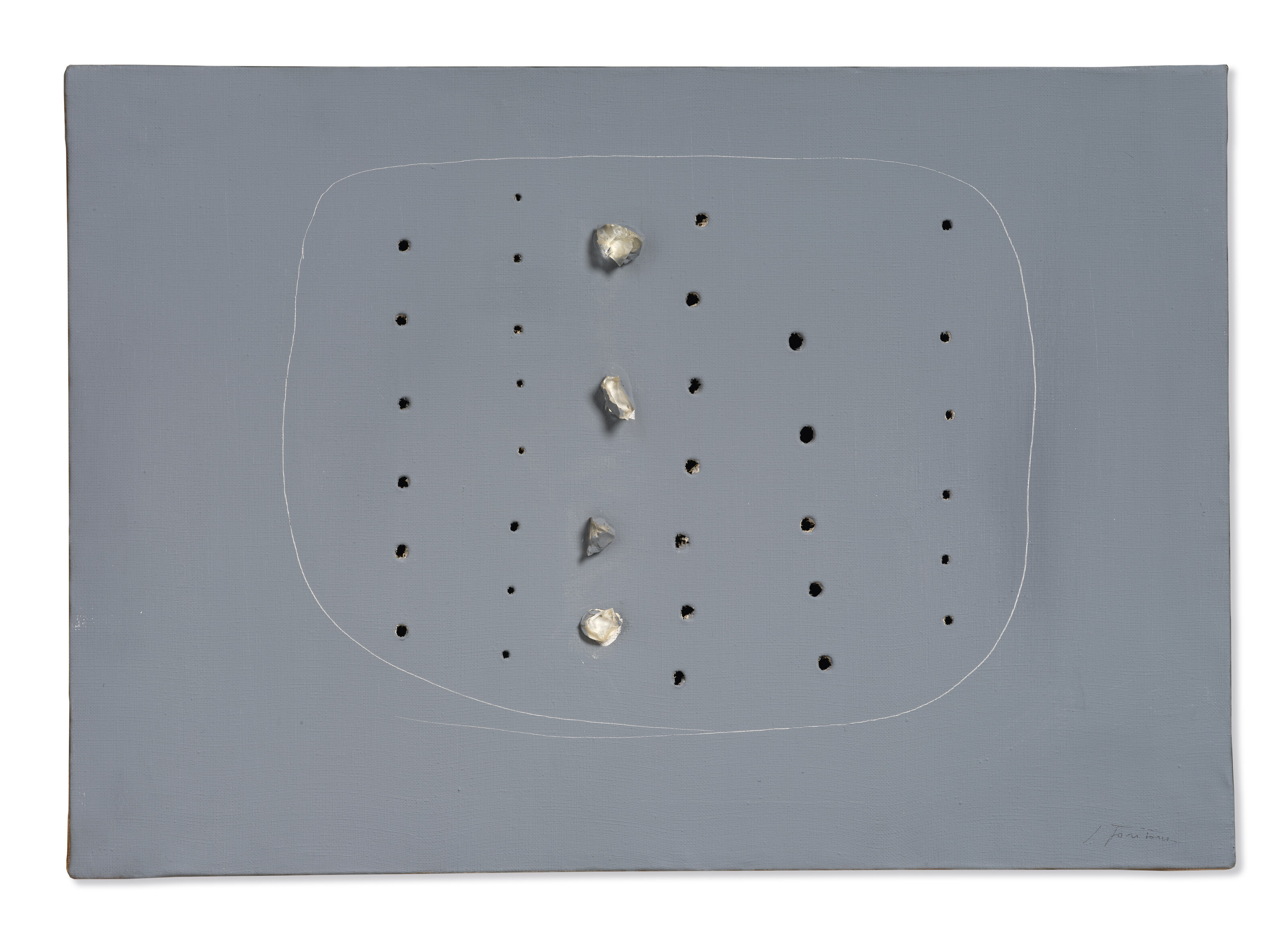Lucio Fontana — Кончетто в напряжении