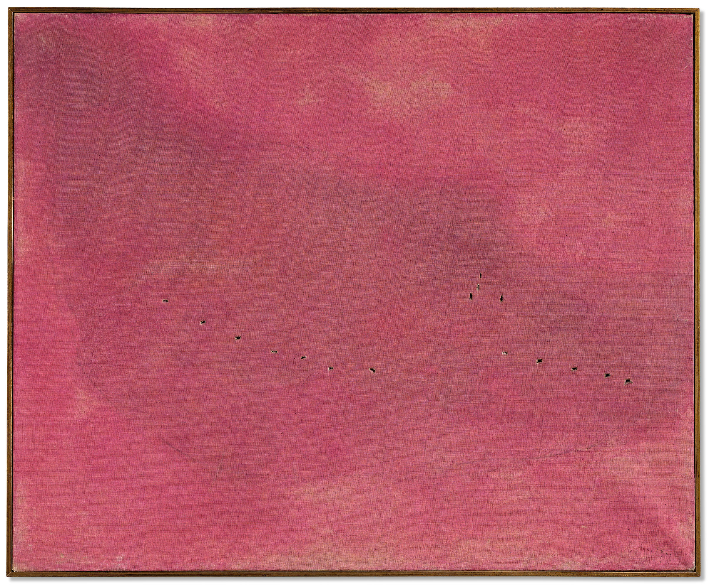 Lucio Fontana — Кончетто в напряжении, изображение 2