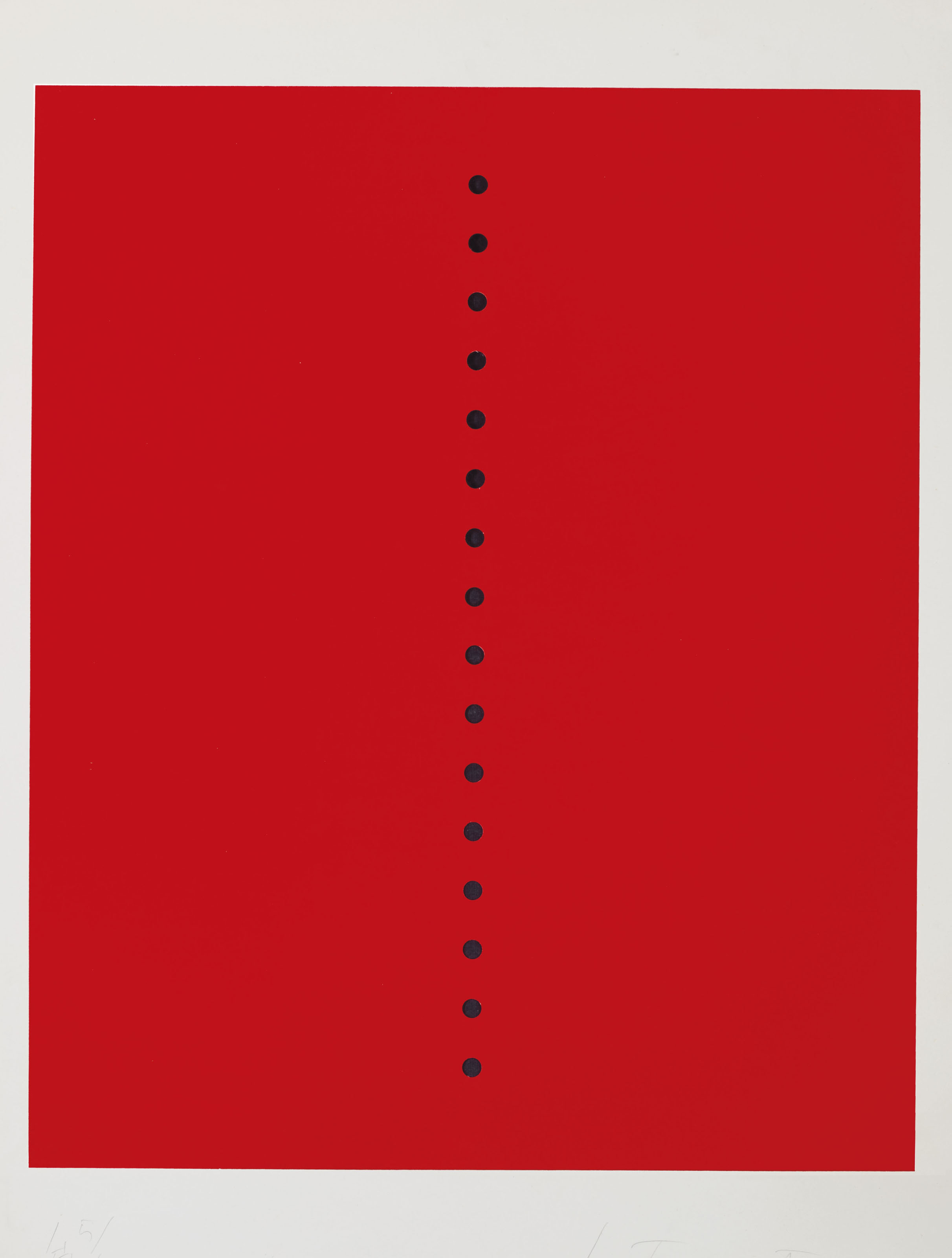 Lucio Fontana — Кончетто спациале