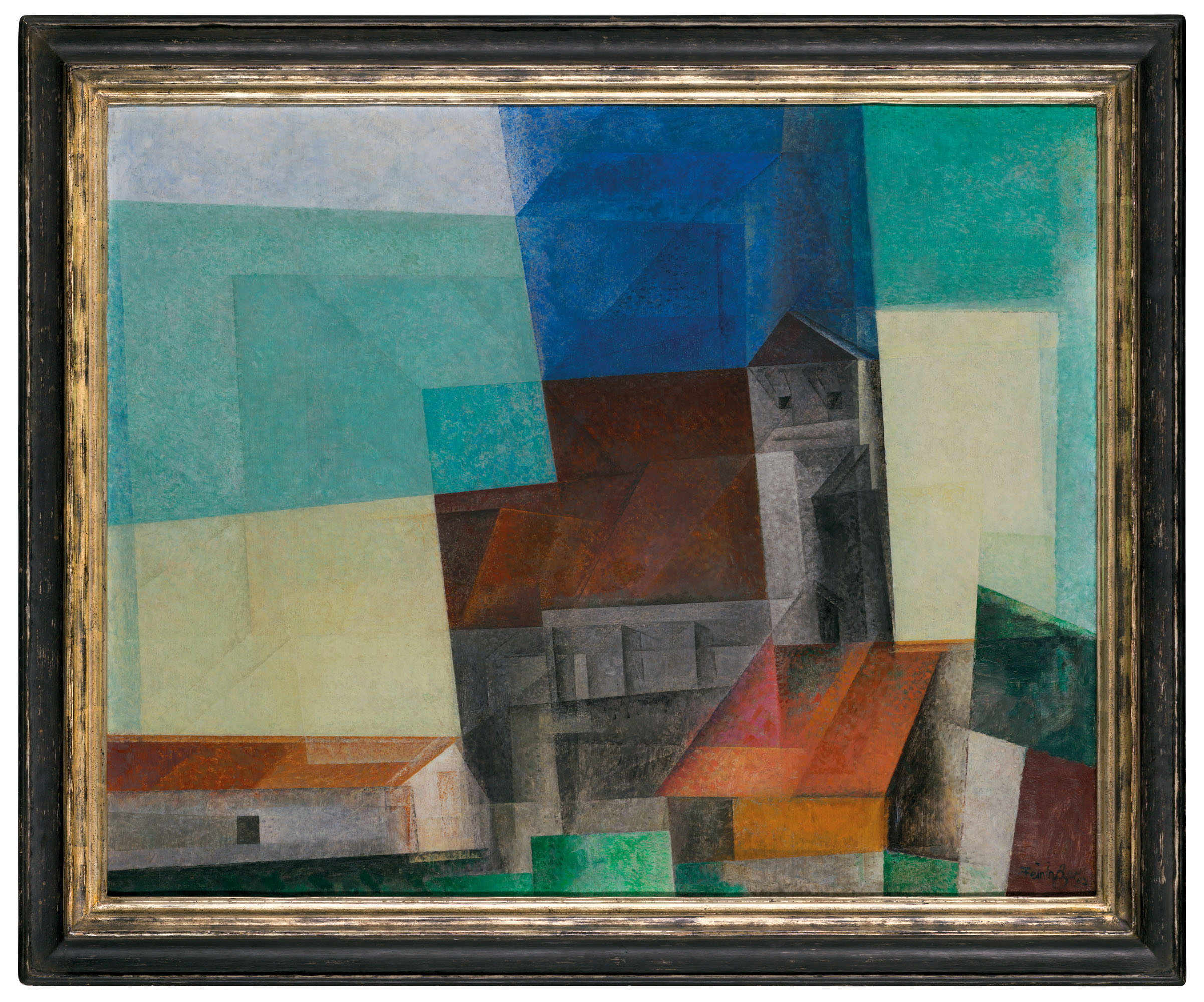 Lyonel Feininger — Главный город Кирхе, изображение 2