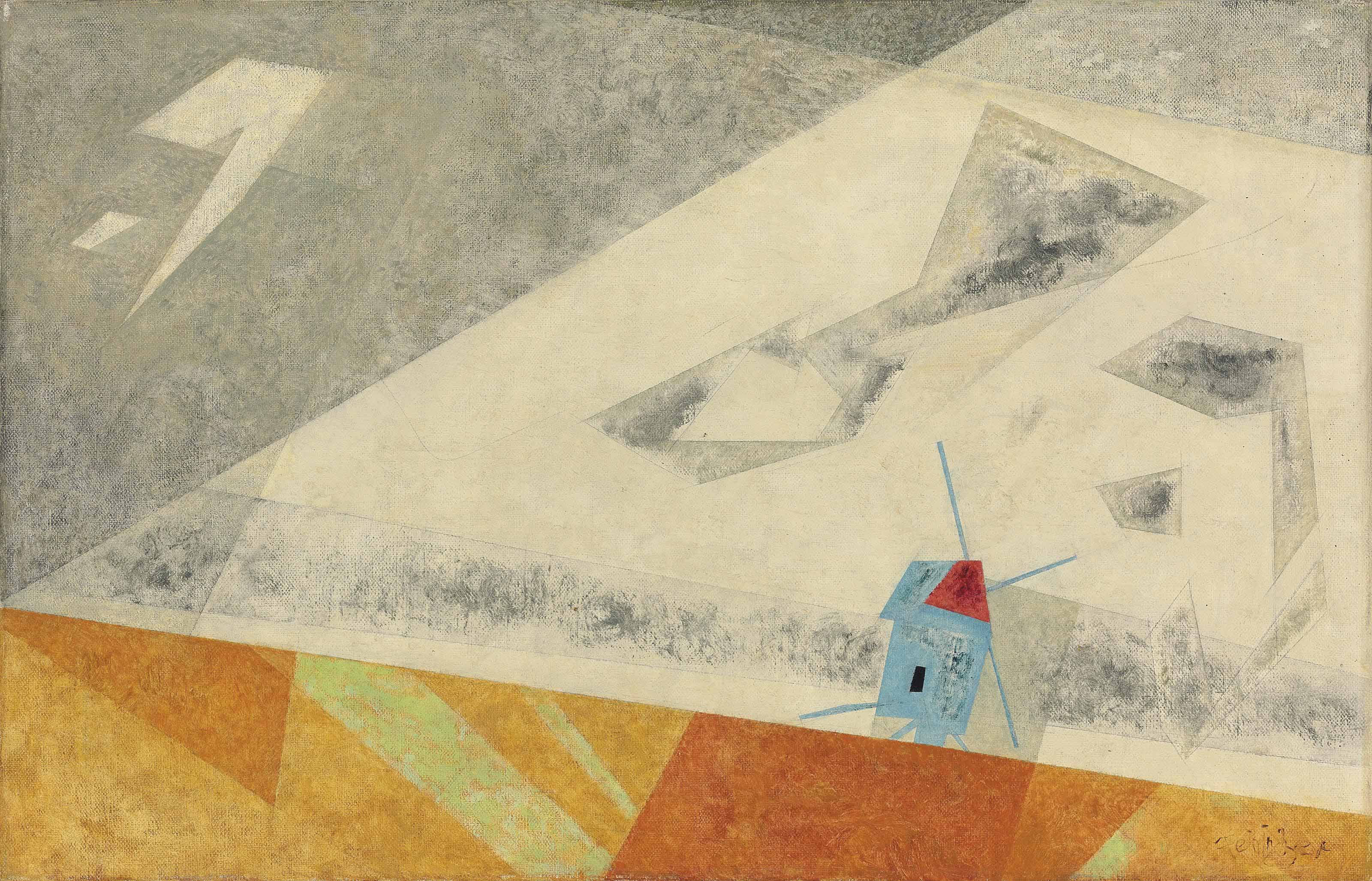 Lyonel Feininger — Ветряная мельница