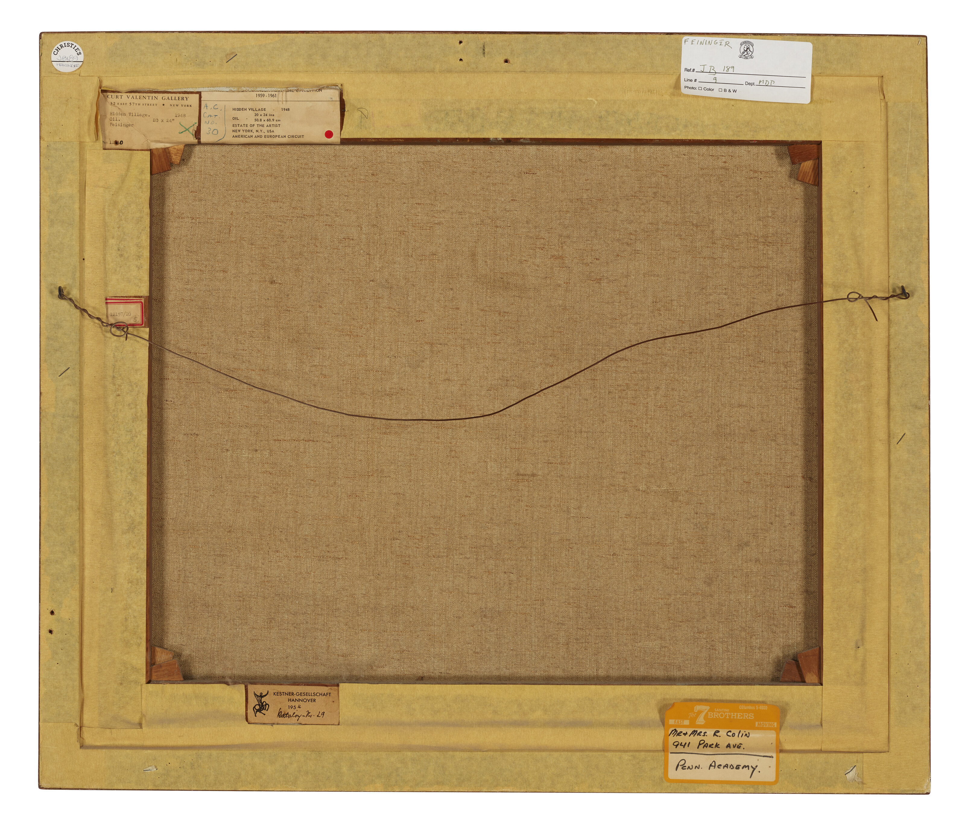 Lyonel Feininger — Скрытая деревня, изображение 4