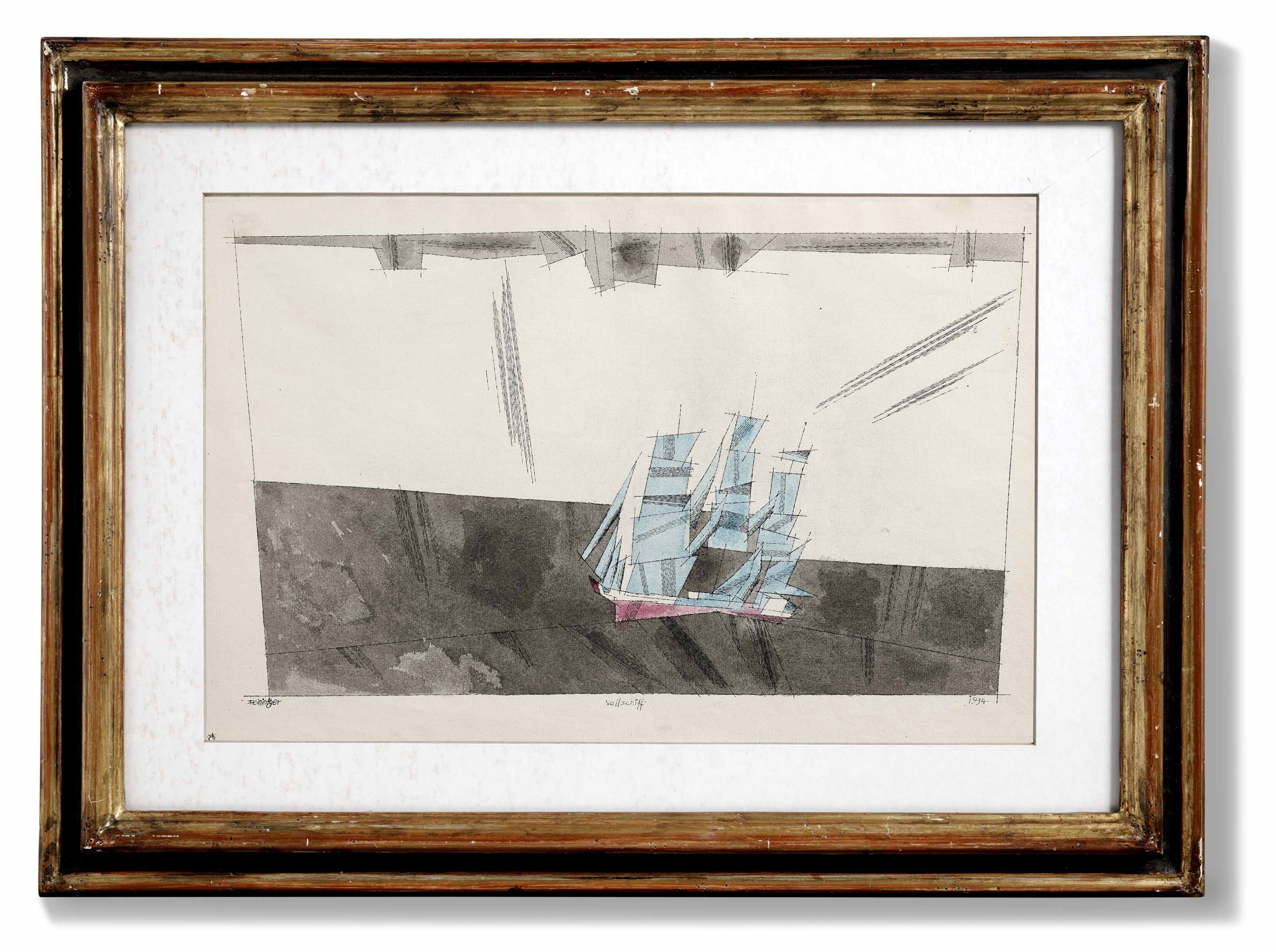 Lyonel Feininger — Волльшифф, изображение 2