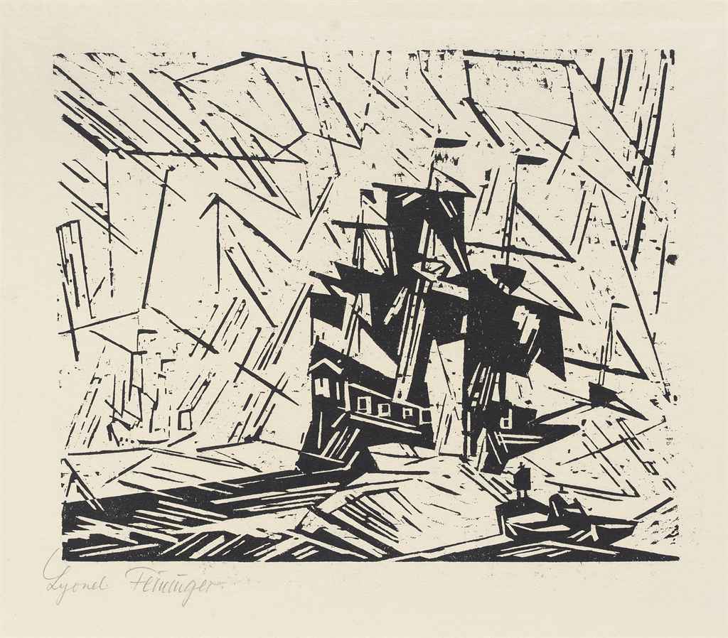 Lyonel Feininger — Цвельф Хольцшнитте (Prasse Editions, 4b; Weber, 12), изображение 6