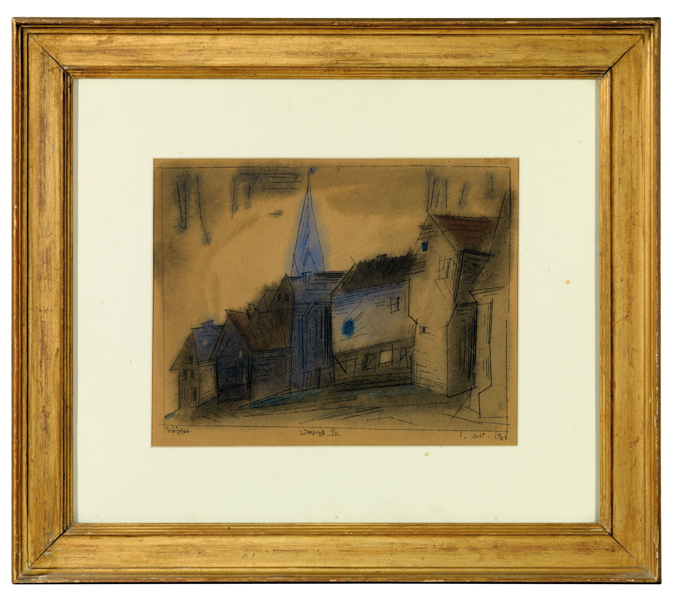 Lyonel Feininger — Люнебург IV, изображение 2