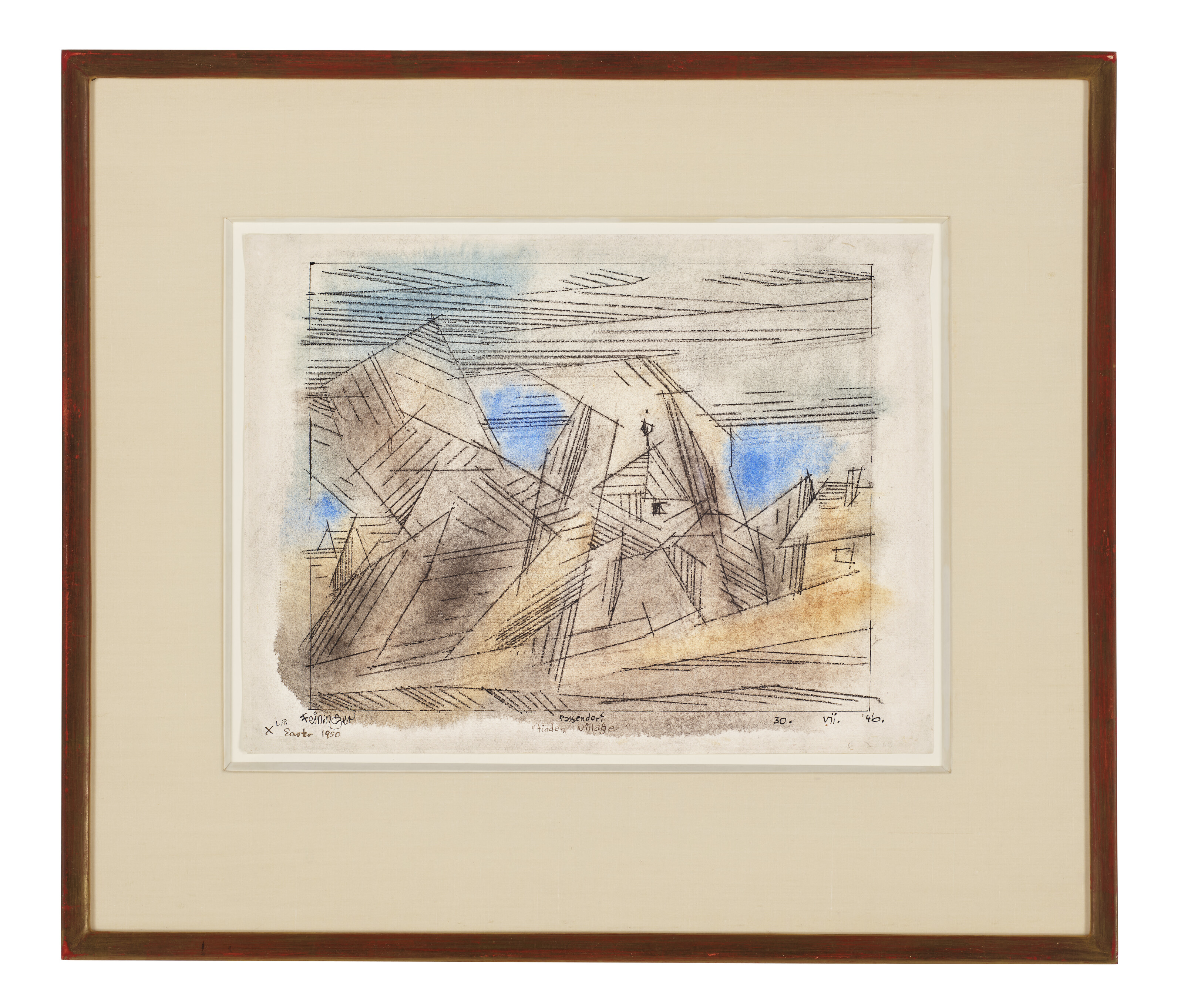 Lyonel Feininger — Поссендорф - "Скрытая деревня", изображение 2
