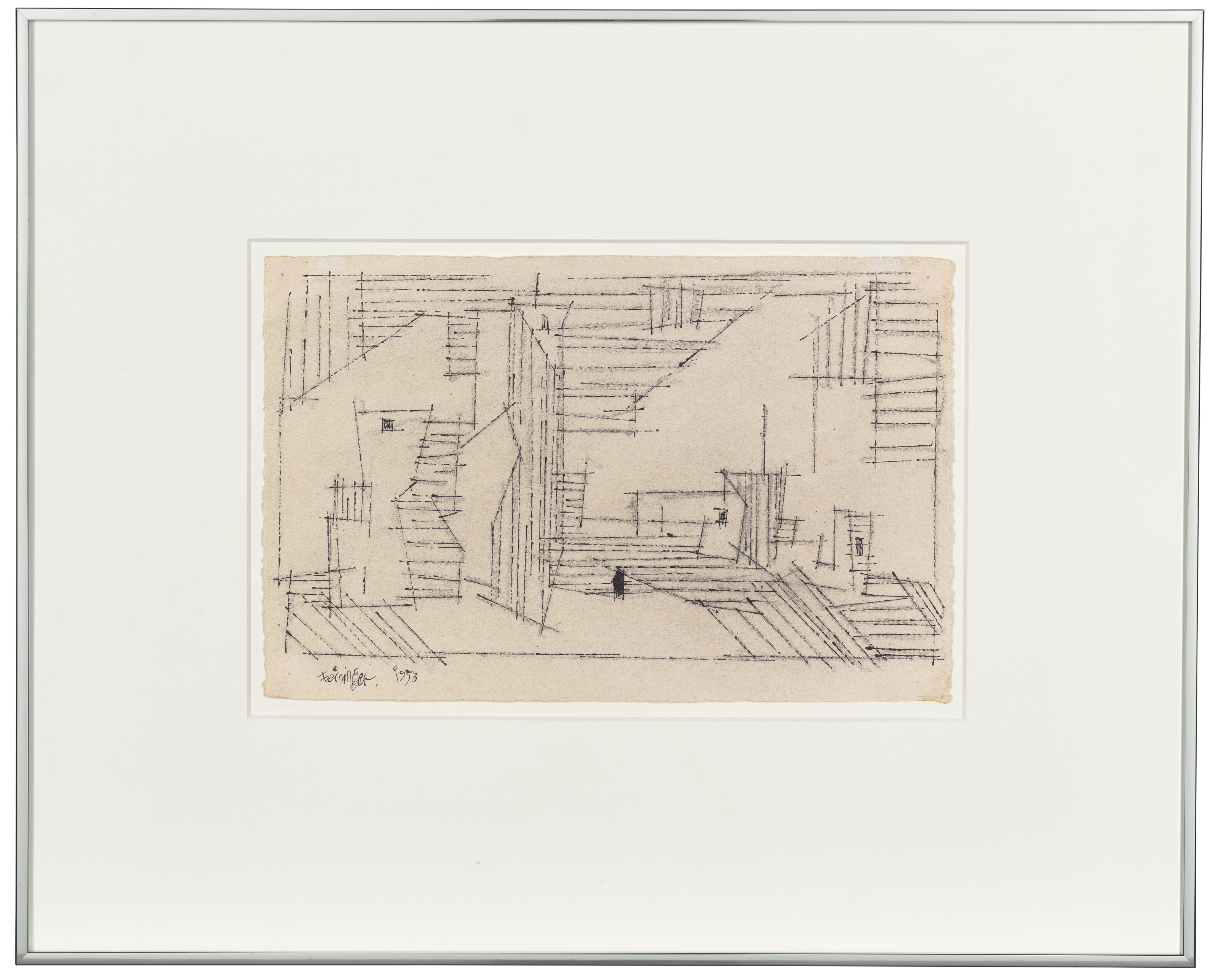 Lyonel Feininger — Деревня, изображение 2