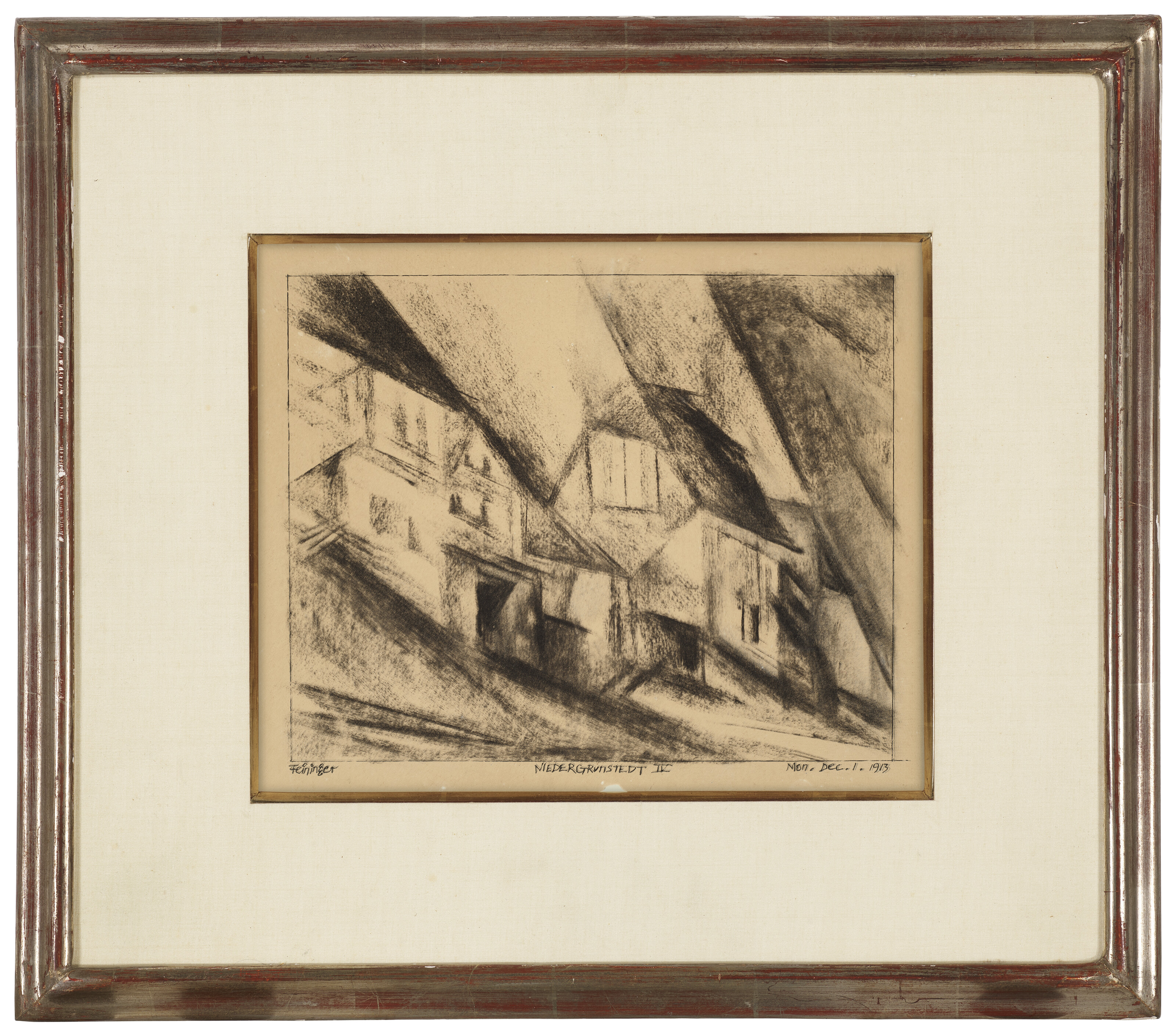 Lyonel Feininger — Нидергрунштедт IV, изображение 2