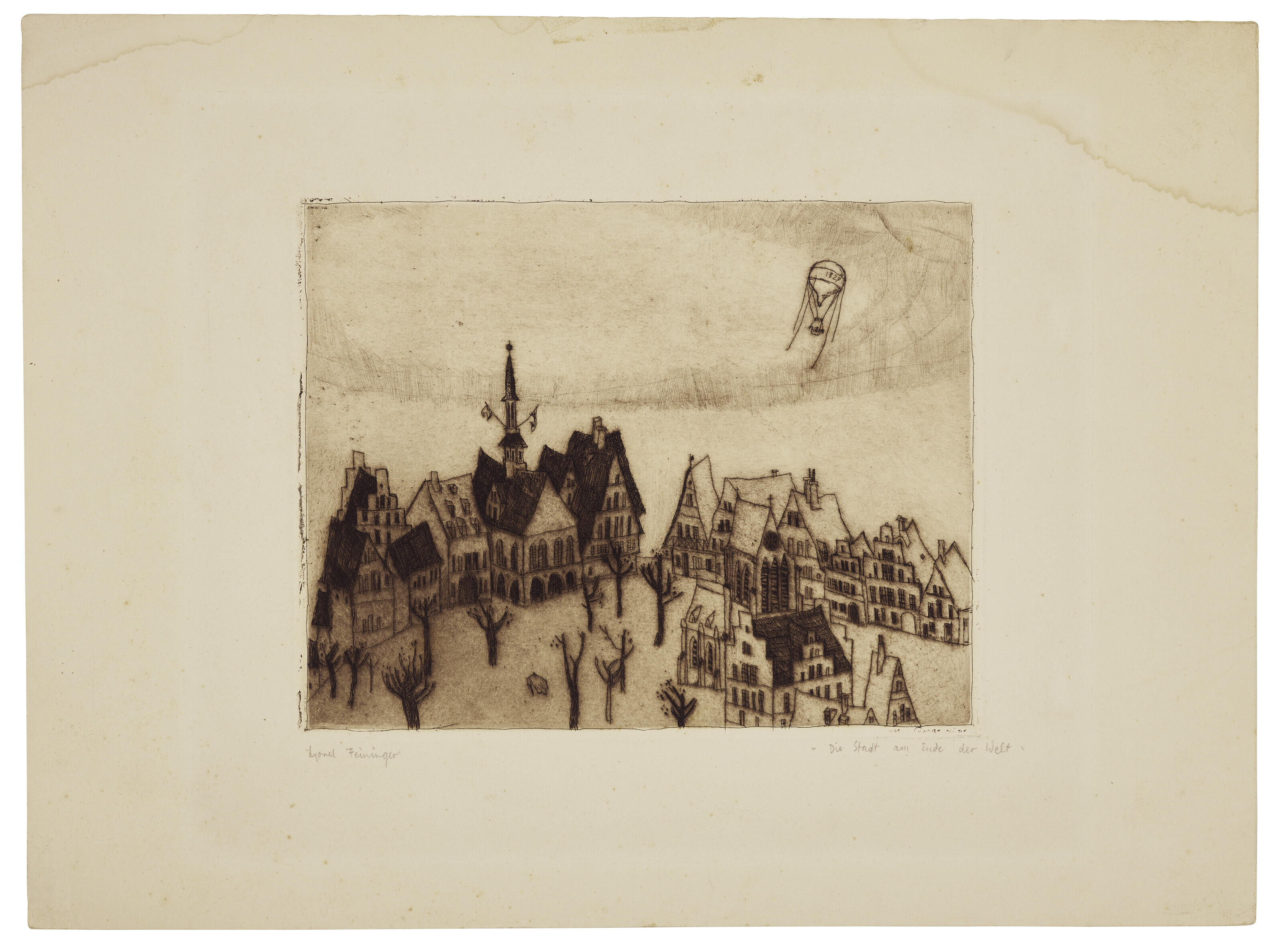 Lyonel Feininger — Город на Краю света (Die Stadt am Ende der Welt), изображение 2