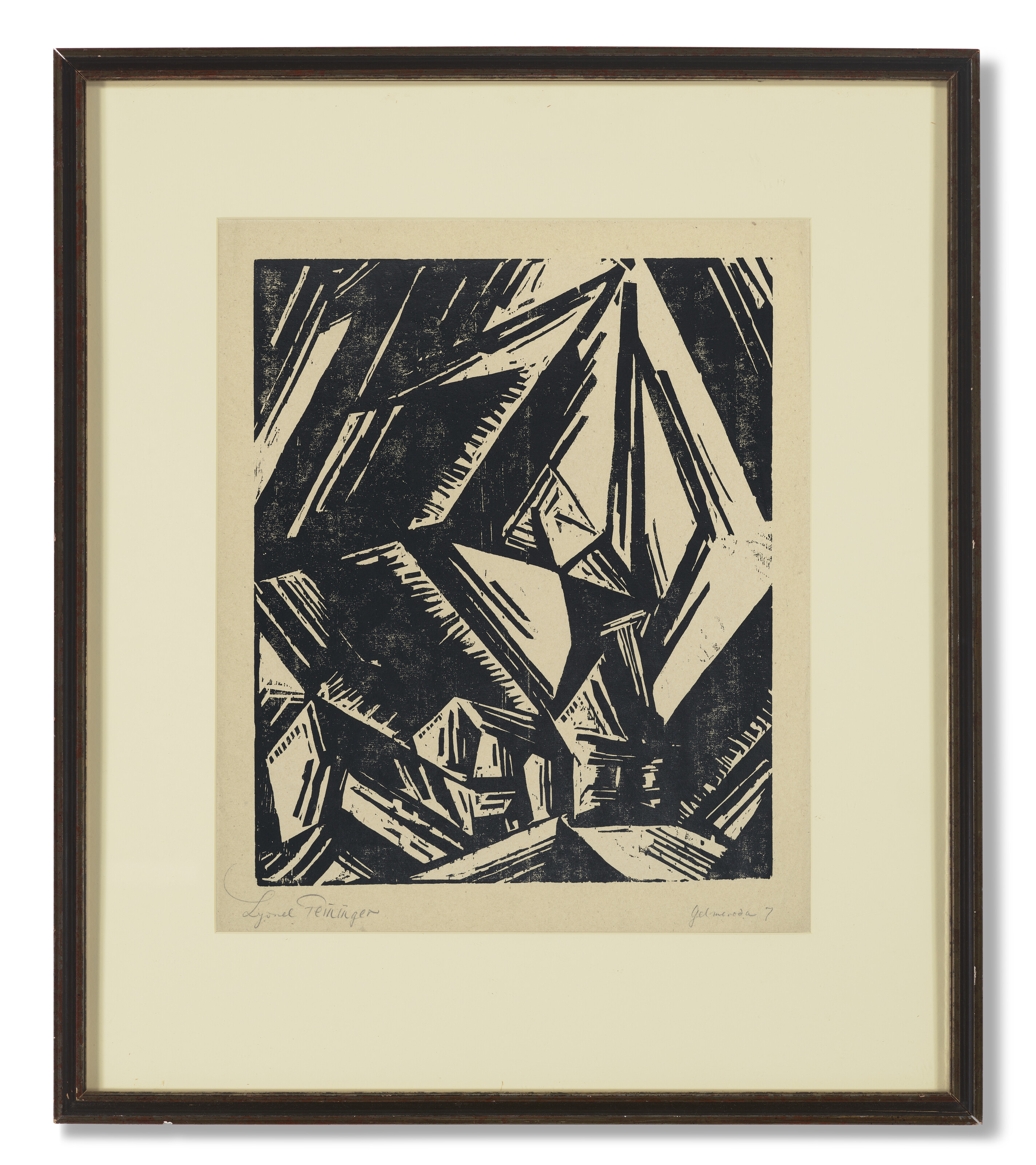 Lyonel Feininger — Гельмерода VII, изображение 2