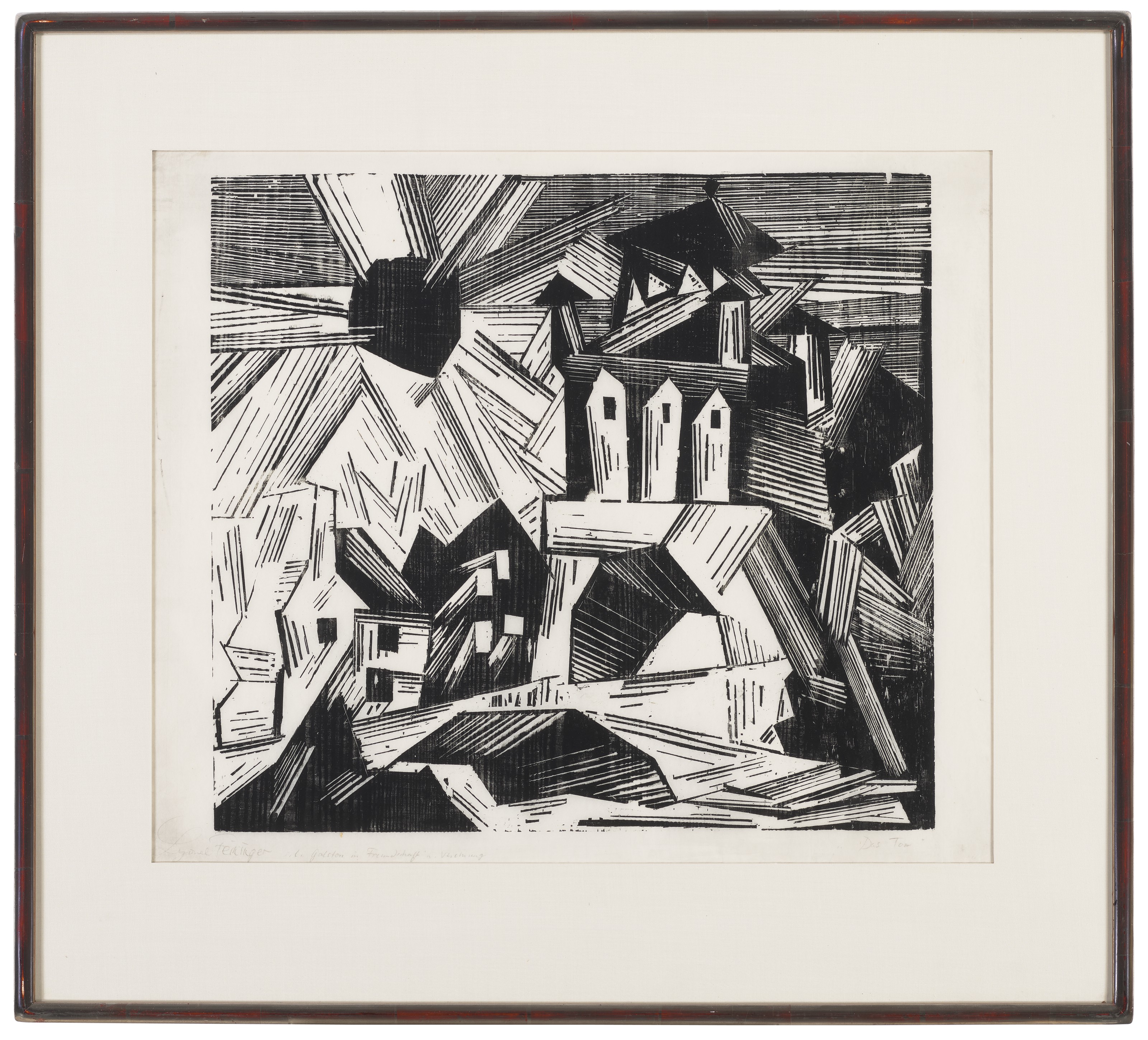 Lyonel Feininger — Дас Тор (Врата), изображение 2