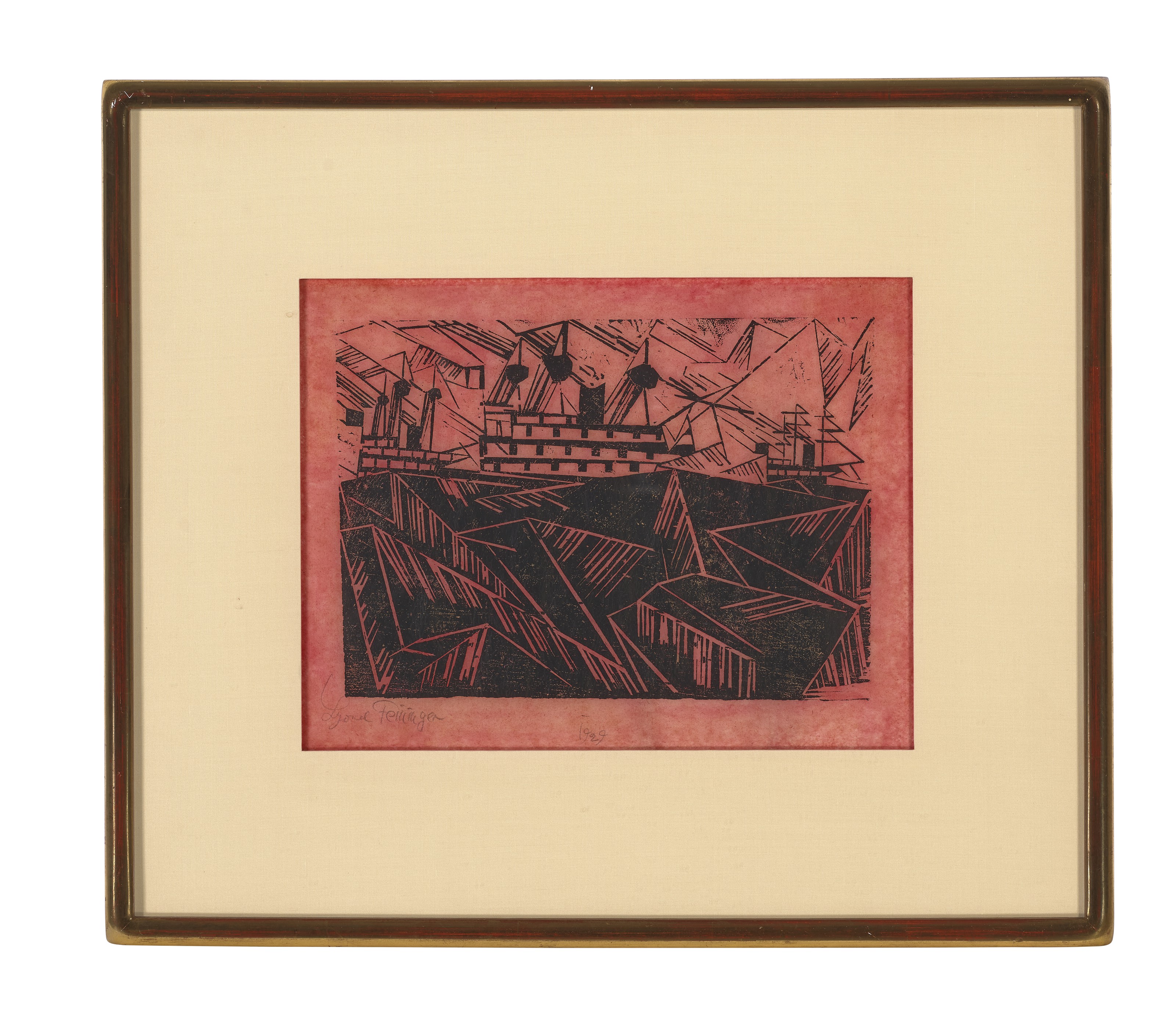 Lyonel Feininger — Кригсфлотте 1 (Военный флот 1), изображение 2