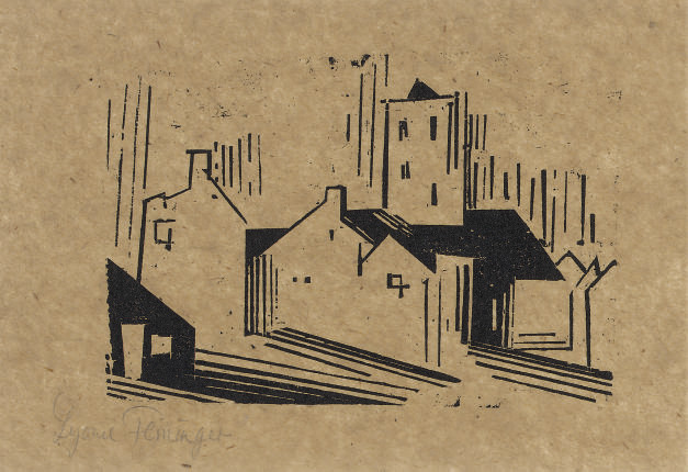 Lyonel Feininger — Штрассе (Prasse W230)