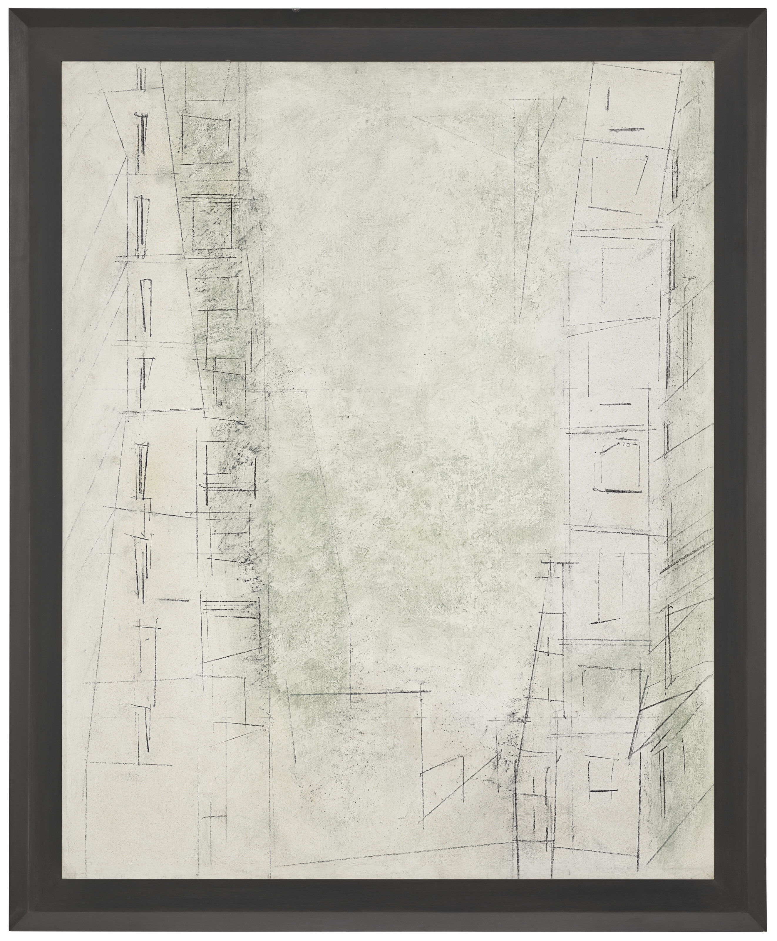 Lyonel Feininger — Без названия (небоскребы Манхэттена), изображение 3