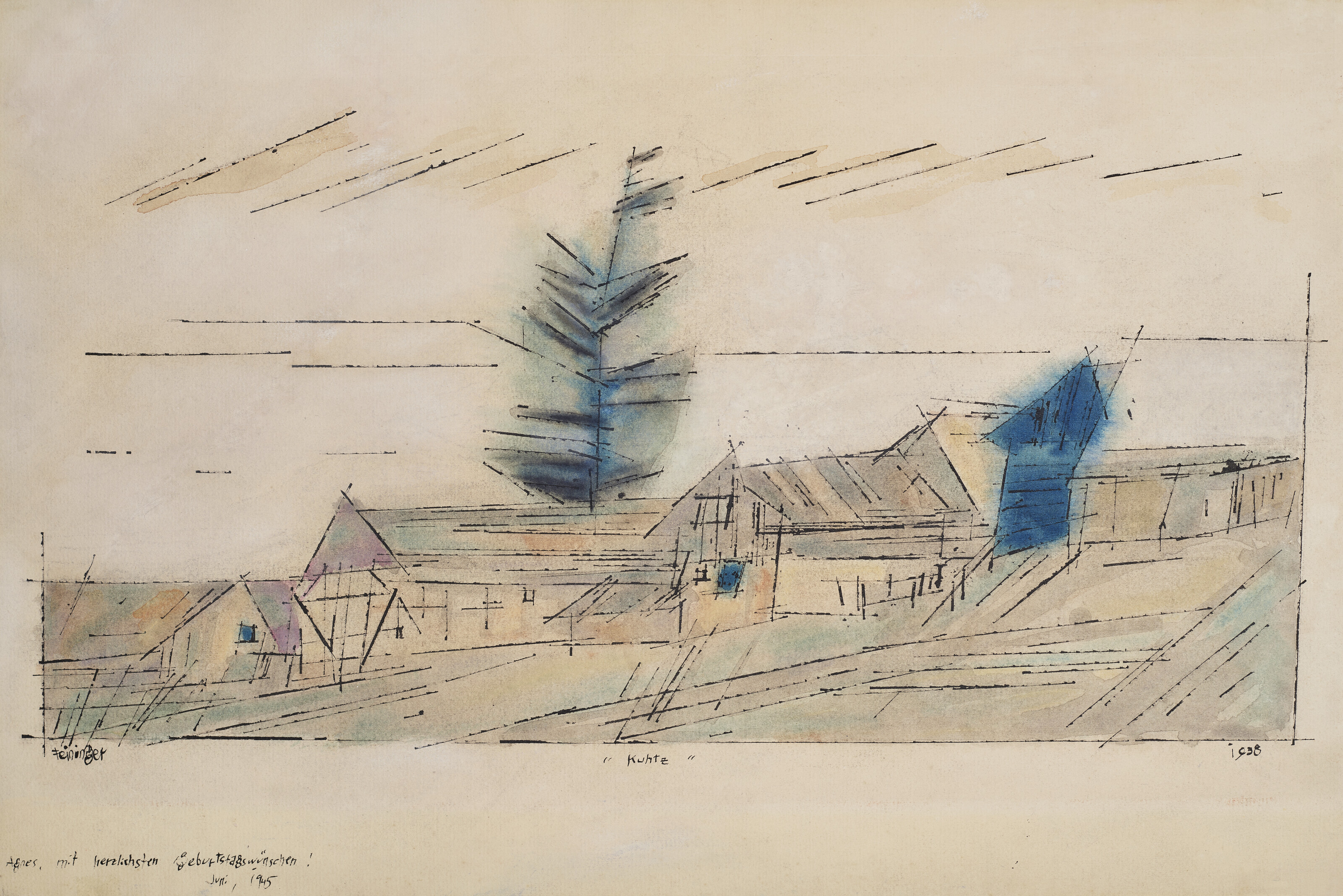 Lyonel Feininger — "Кухц"