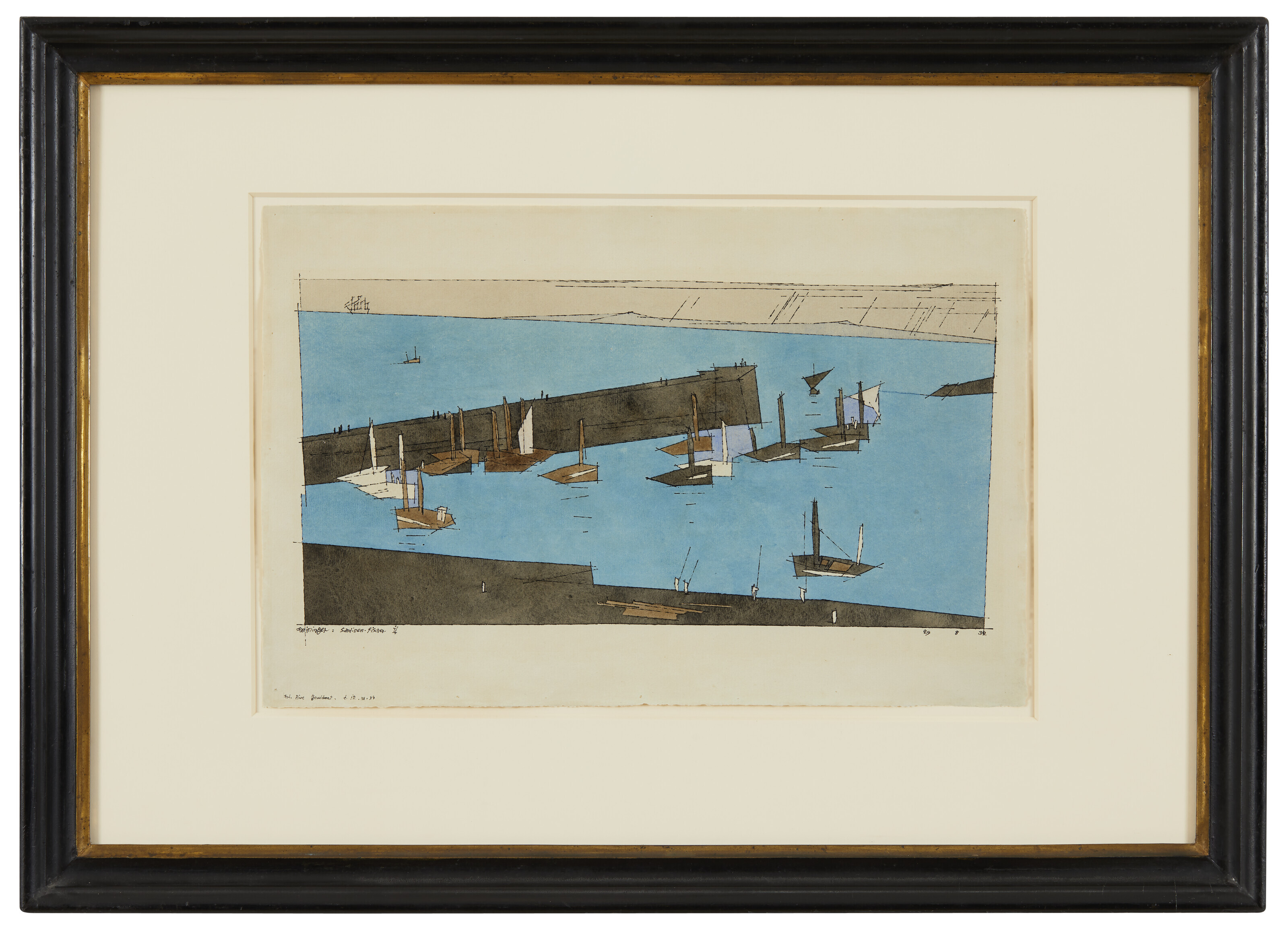 Lyonel Feininger — Сардиненфишер II, изображение 2