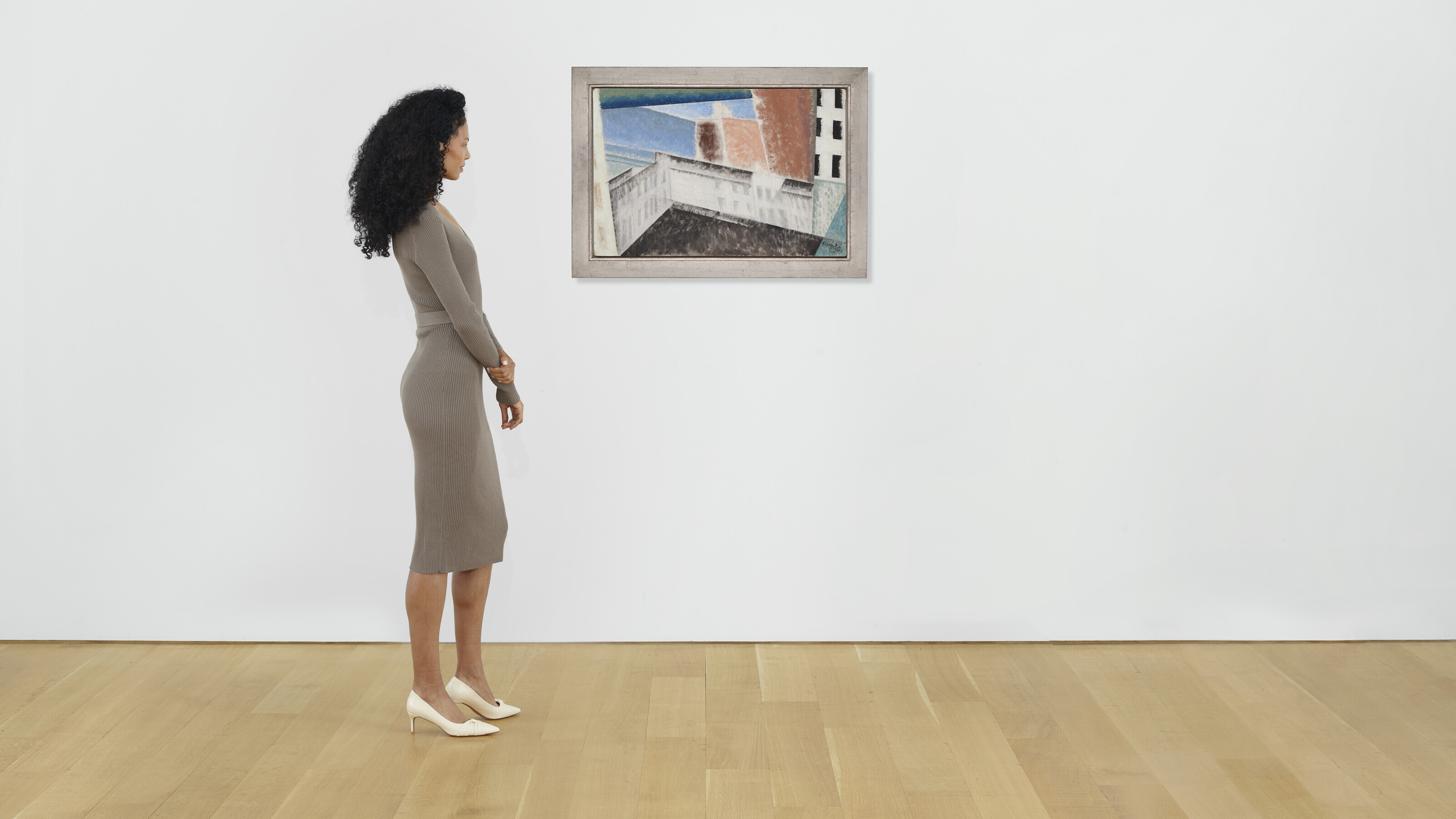 Lyonel Feininger — Архитектурная композиция I, изображение 4