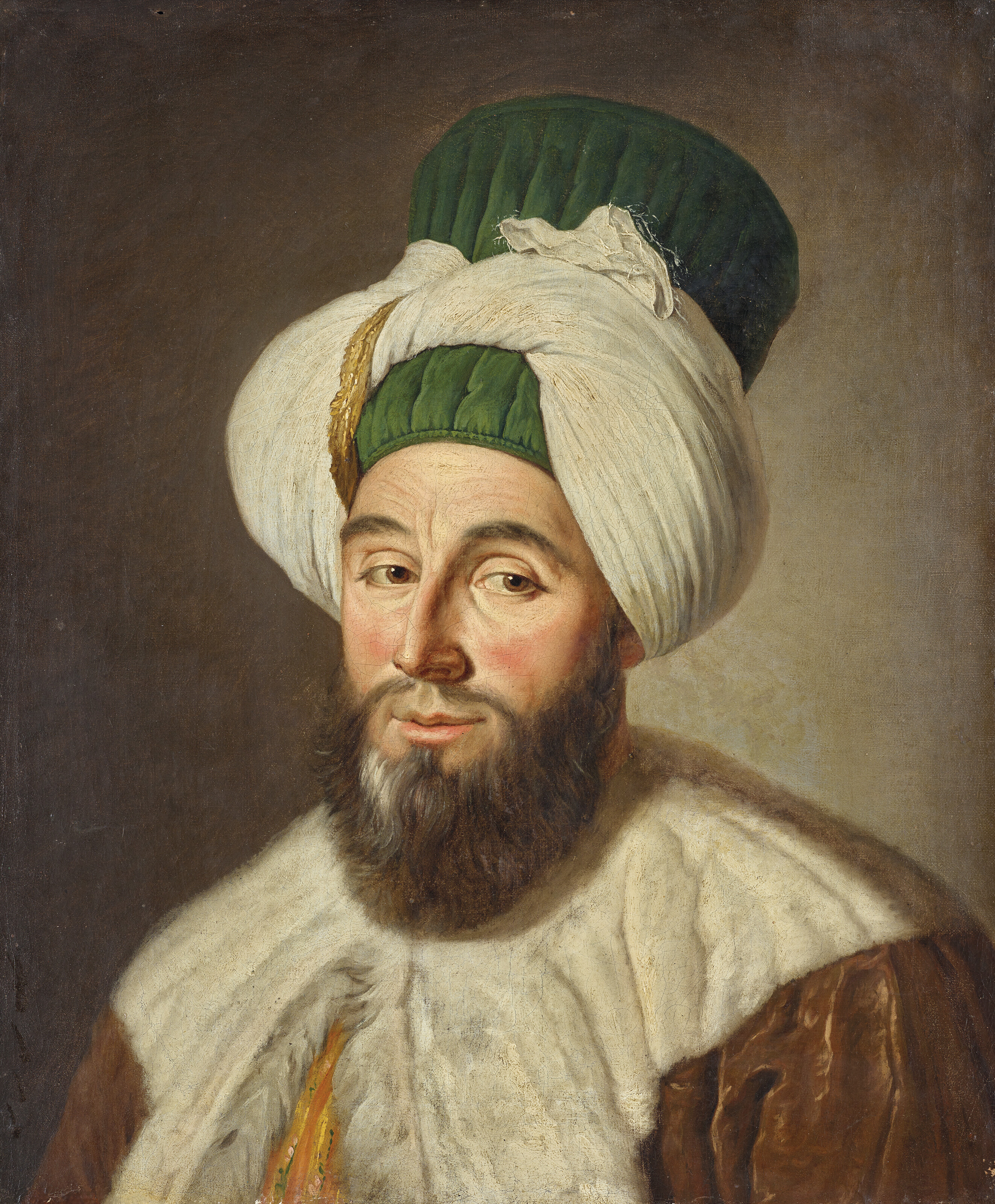 Mahmoud Said — Портрет на бюсте Мехмета Саид-паши, бея Румелийского (?-1761), чрезвычайного посла при султане Османской империи Махмуде Первом (1696-1754)