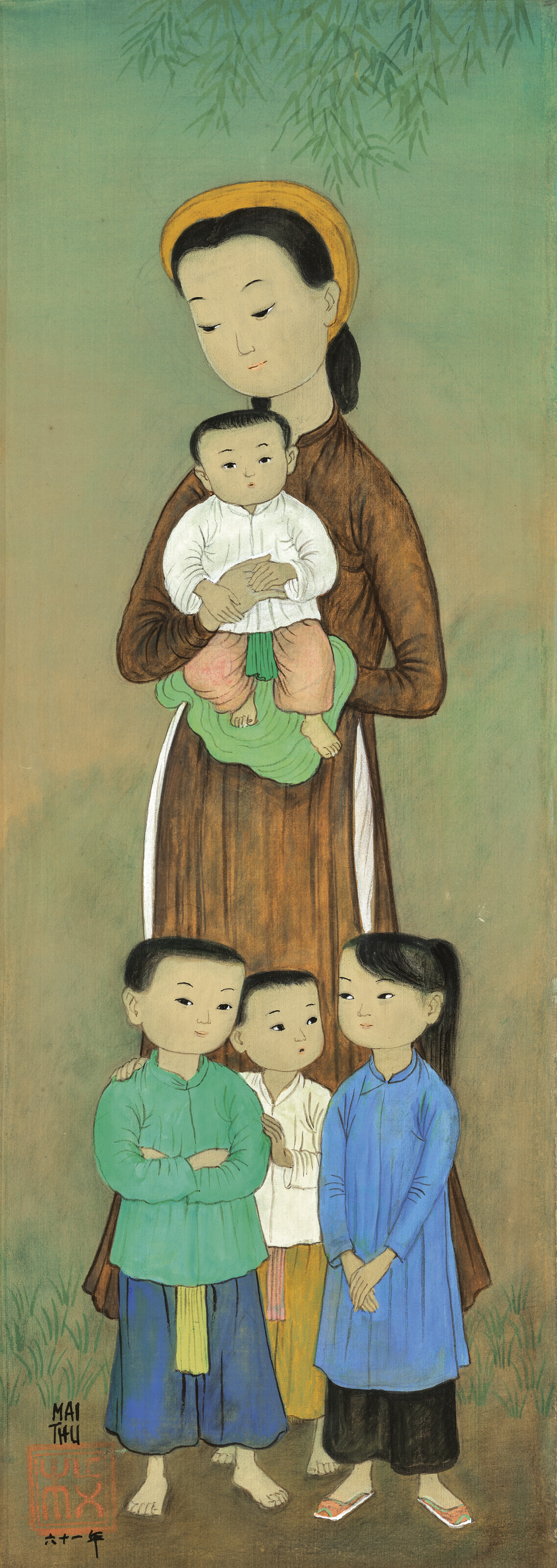 Mai Thu — Мать и дети (Mother and Children)