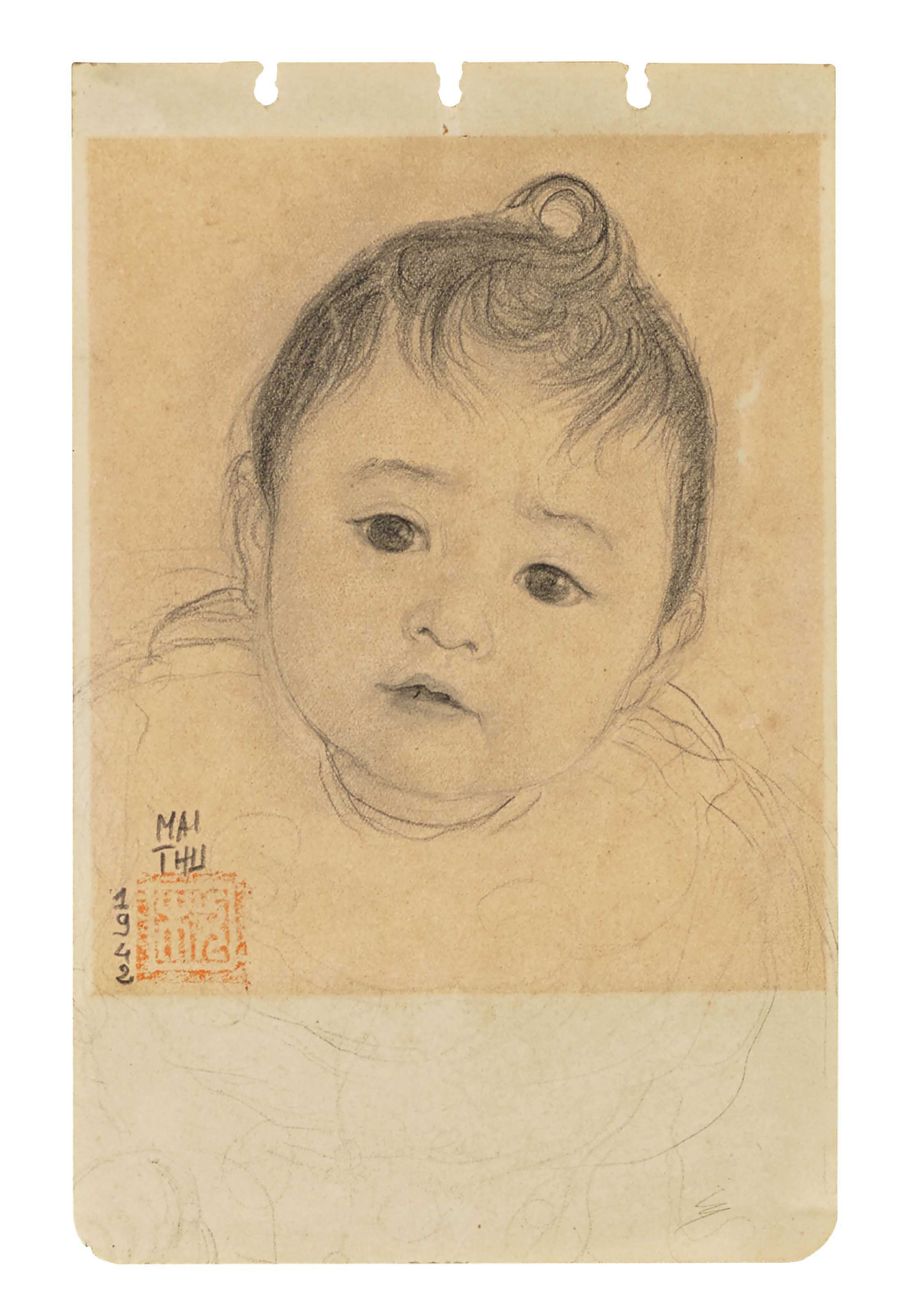 Mai Thu — Портрет Нго Мань Дука (Portrait of Ngo Manh Duc)