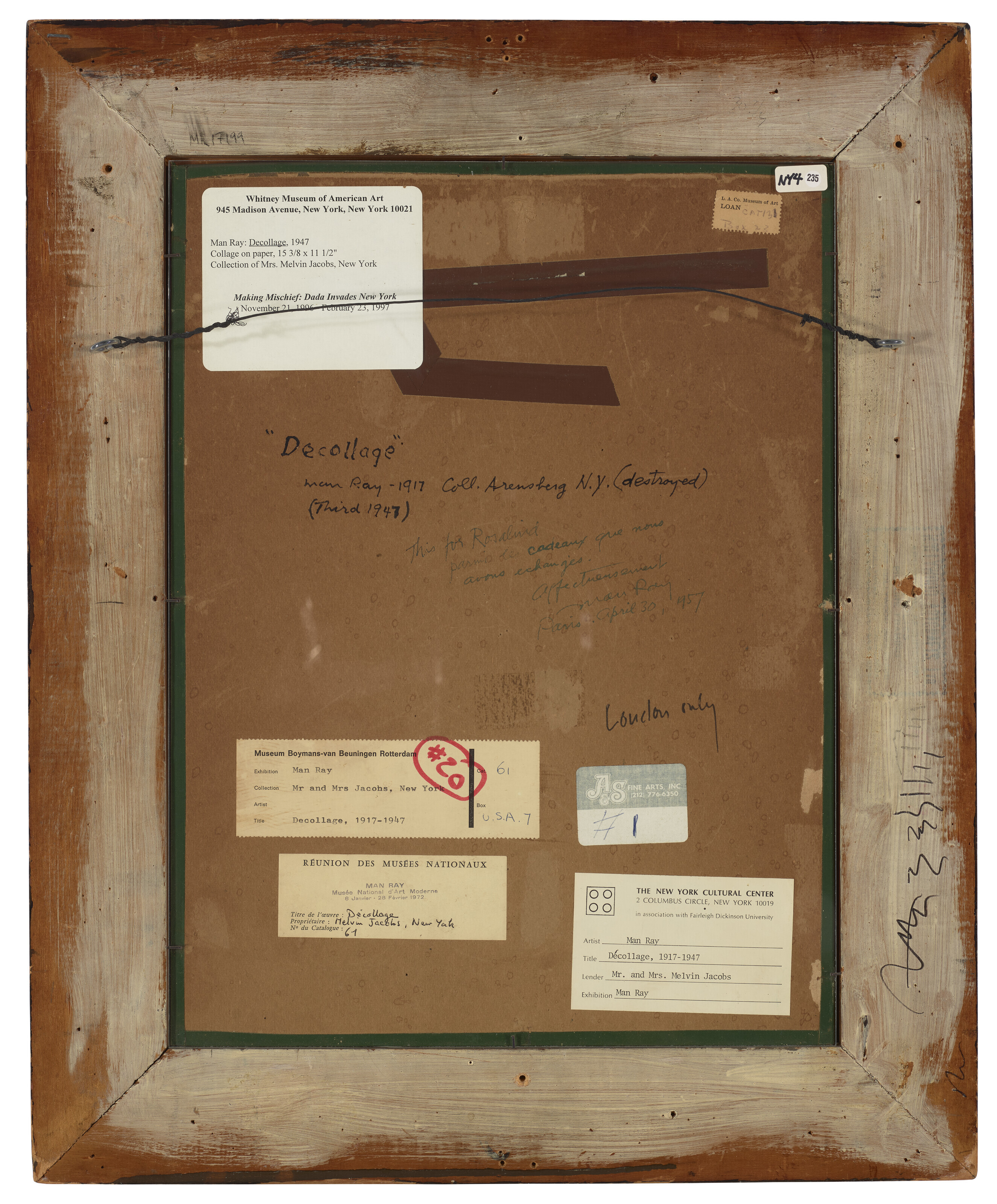 Man Ray — Зона декольте III, изображение 2