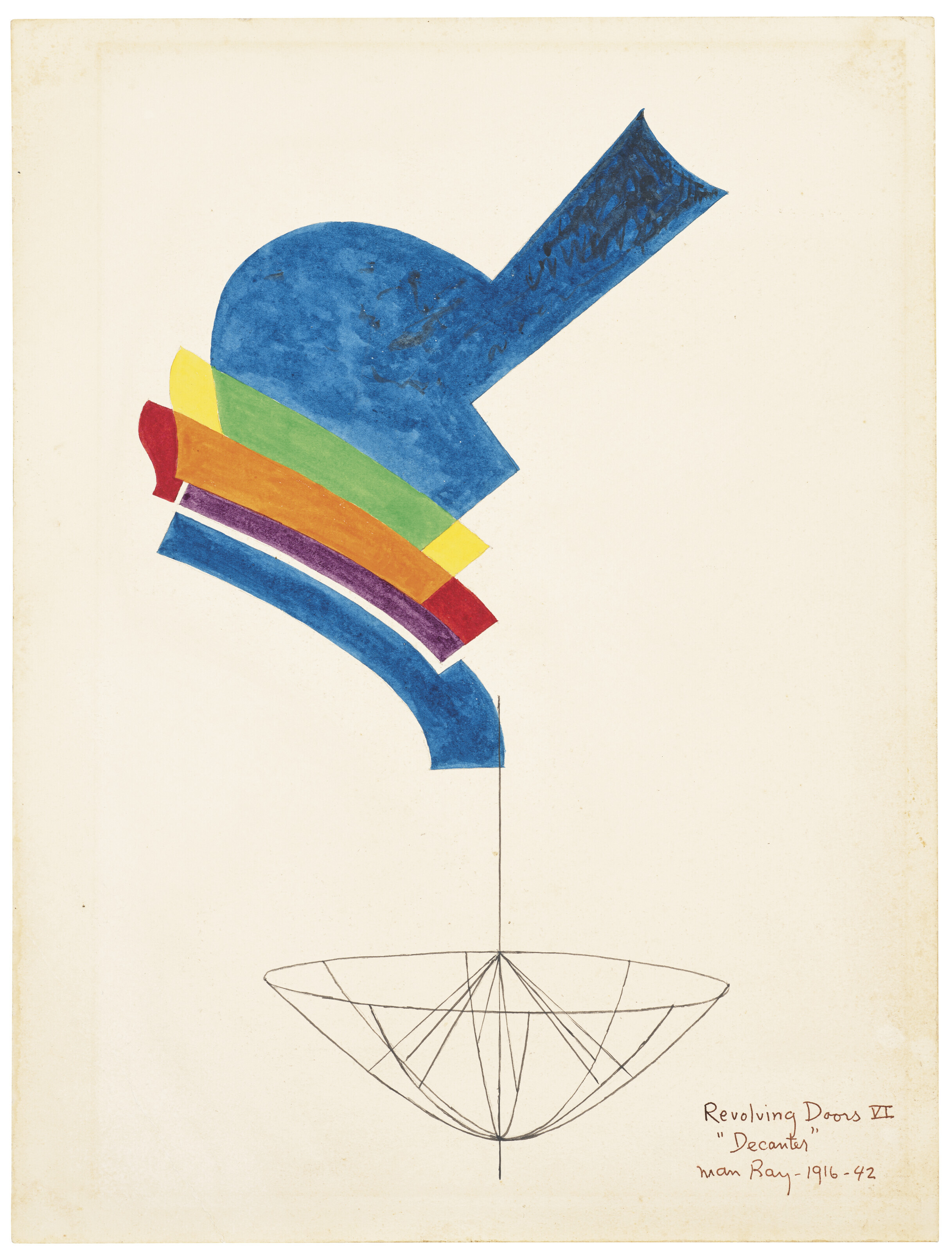 Man Ray — Вращающиеся двери VI "Графин", изображение 2