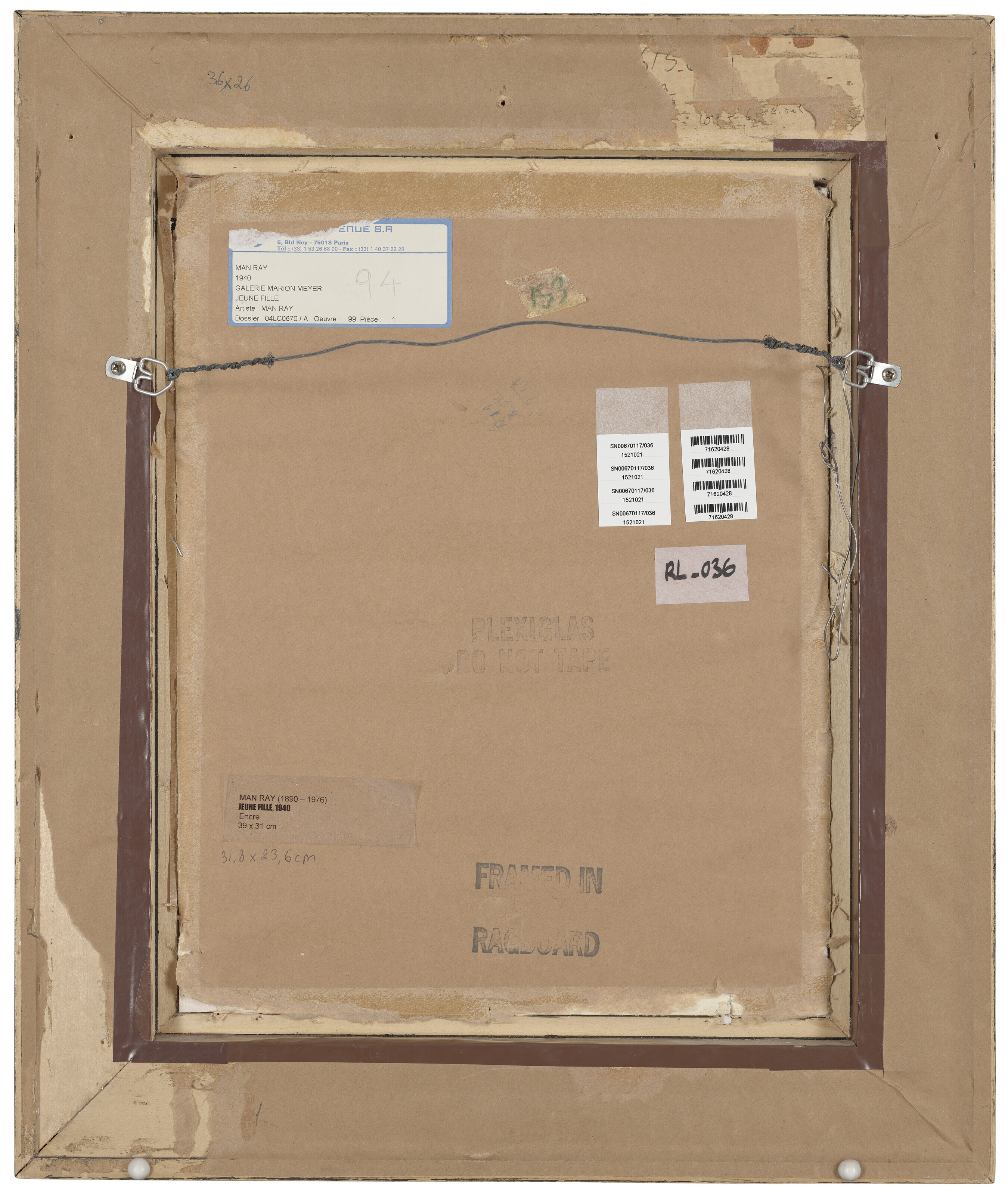 Man Ray — Молодая женщина, изображение 5