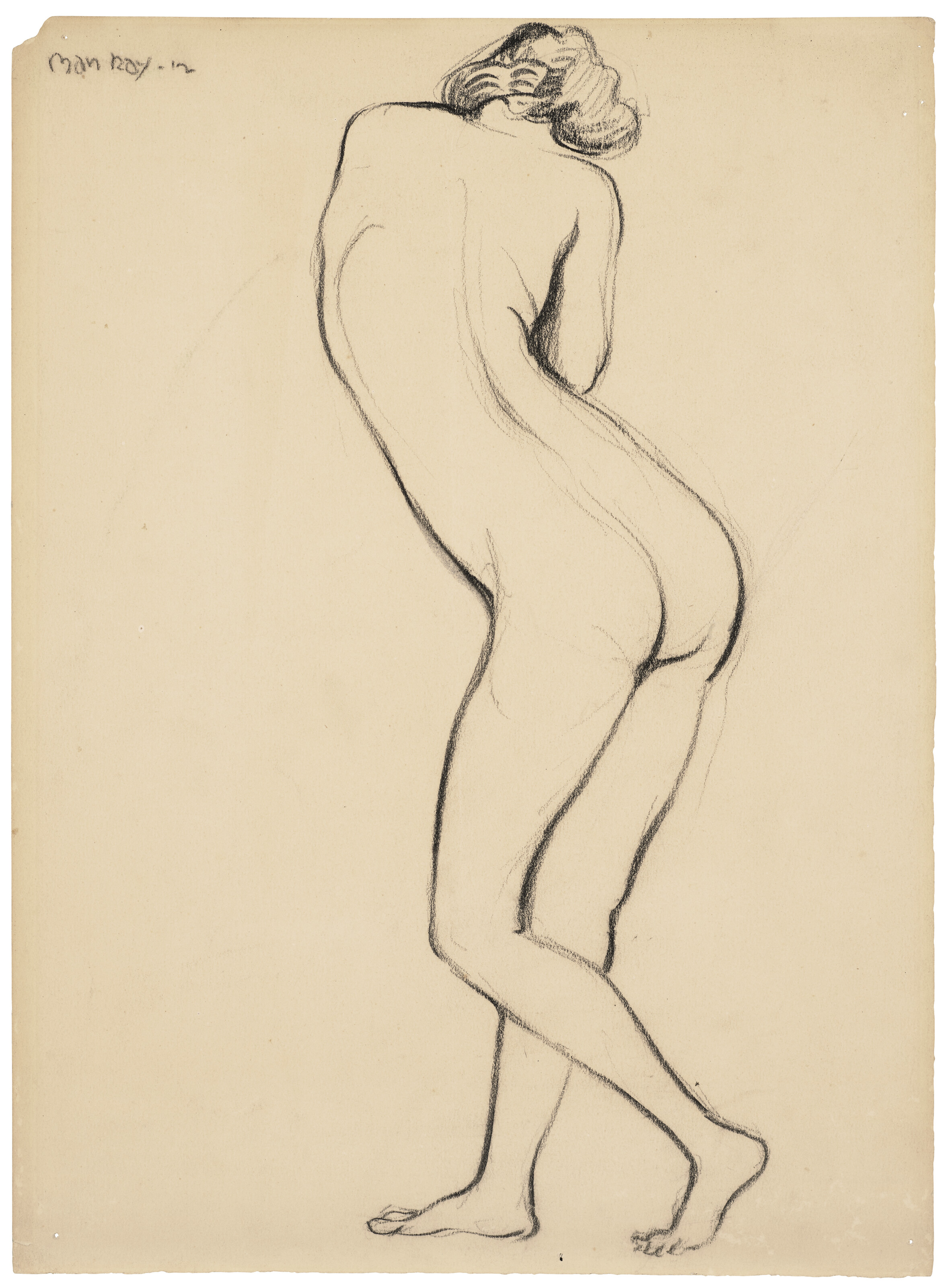 Man Ray — Обнаженная женщина ( прямая ; оборотная сторона ), изображение 2