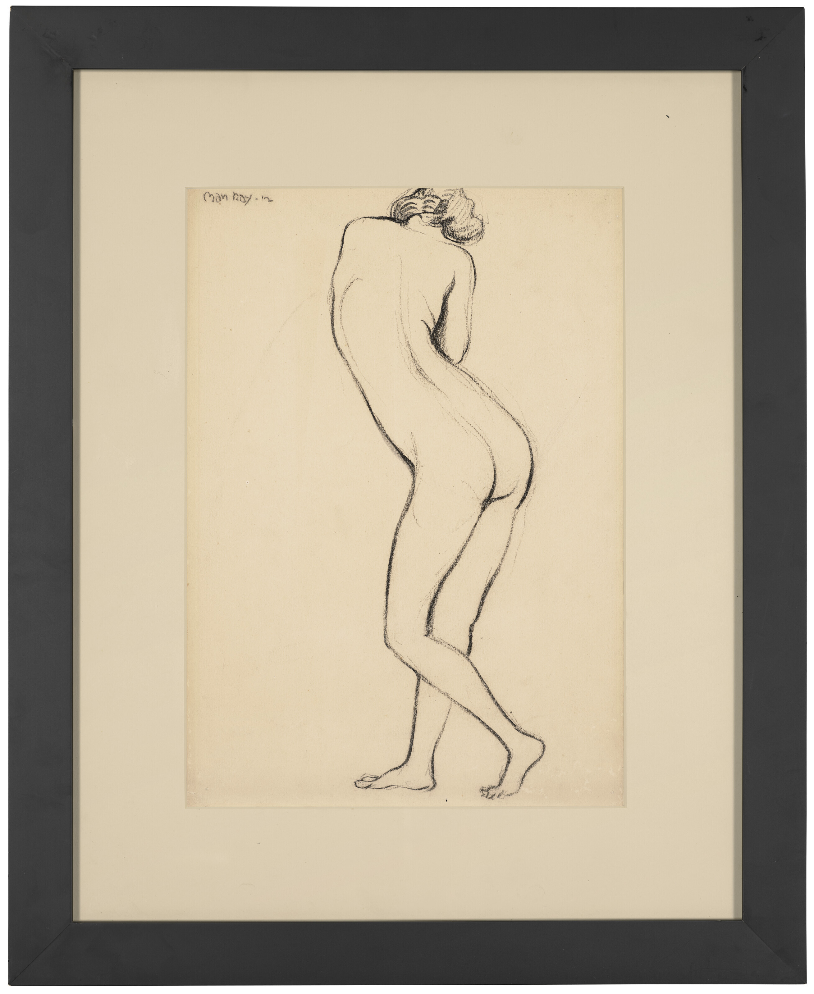 Man Ray — Обнаженная женщина ( прямая ; оборотная сторона ), изображение 4