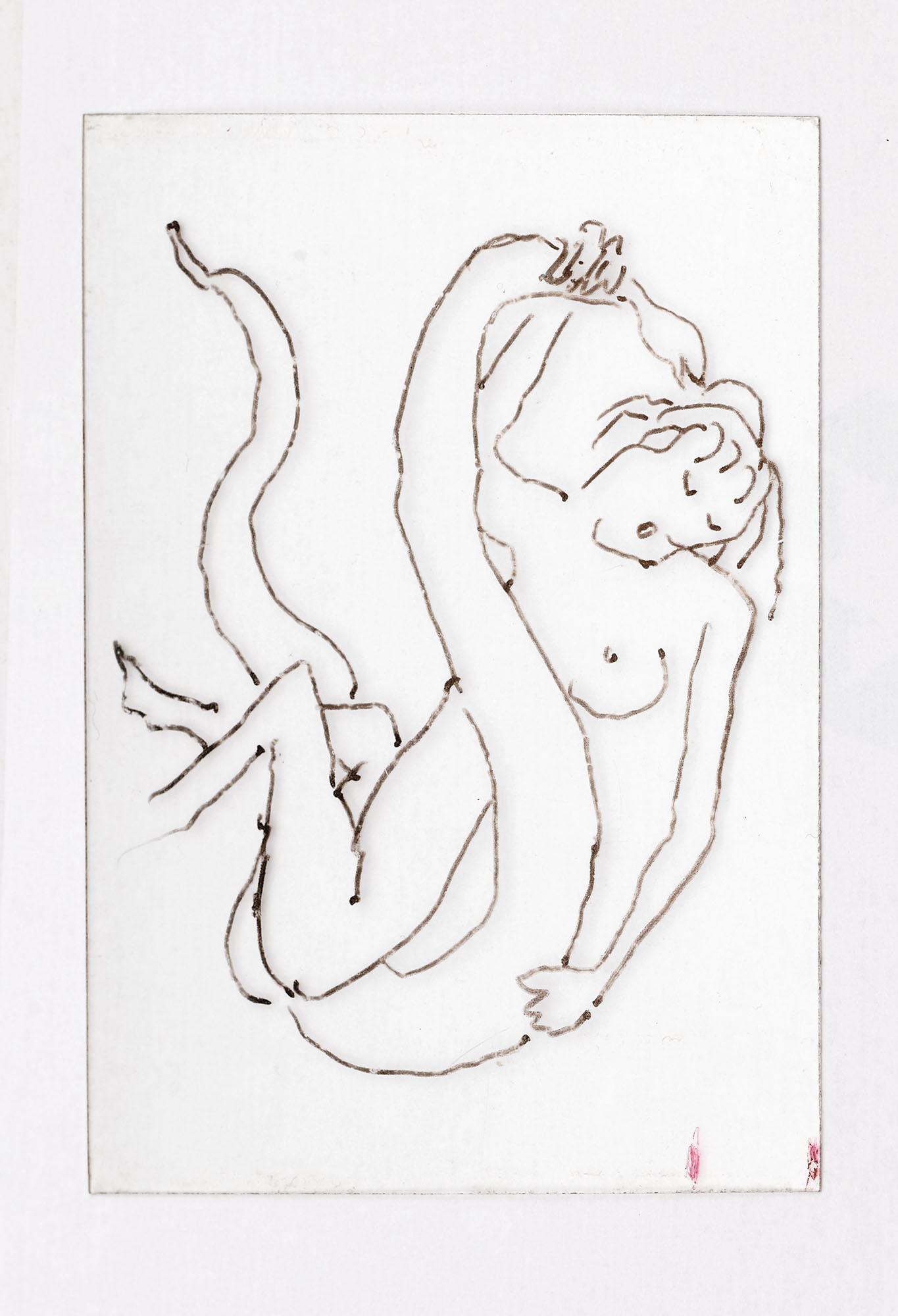 Man Ray — (i) "B" ; (ii) Обнаженная со змеей, изображение 2