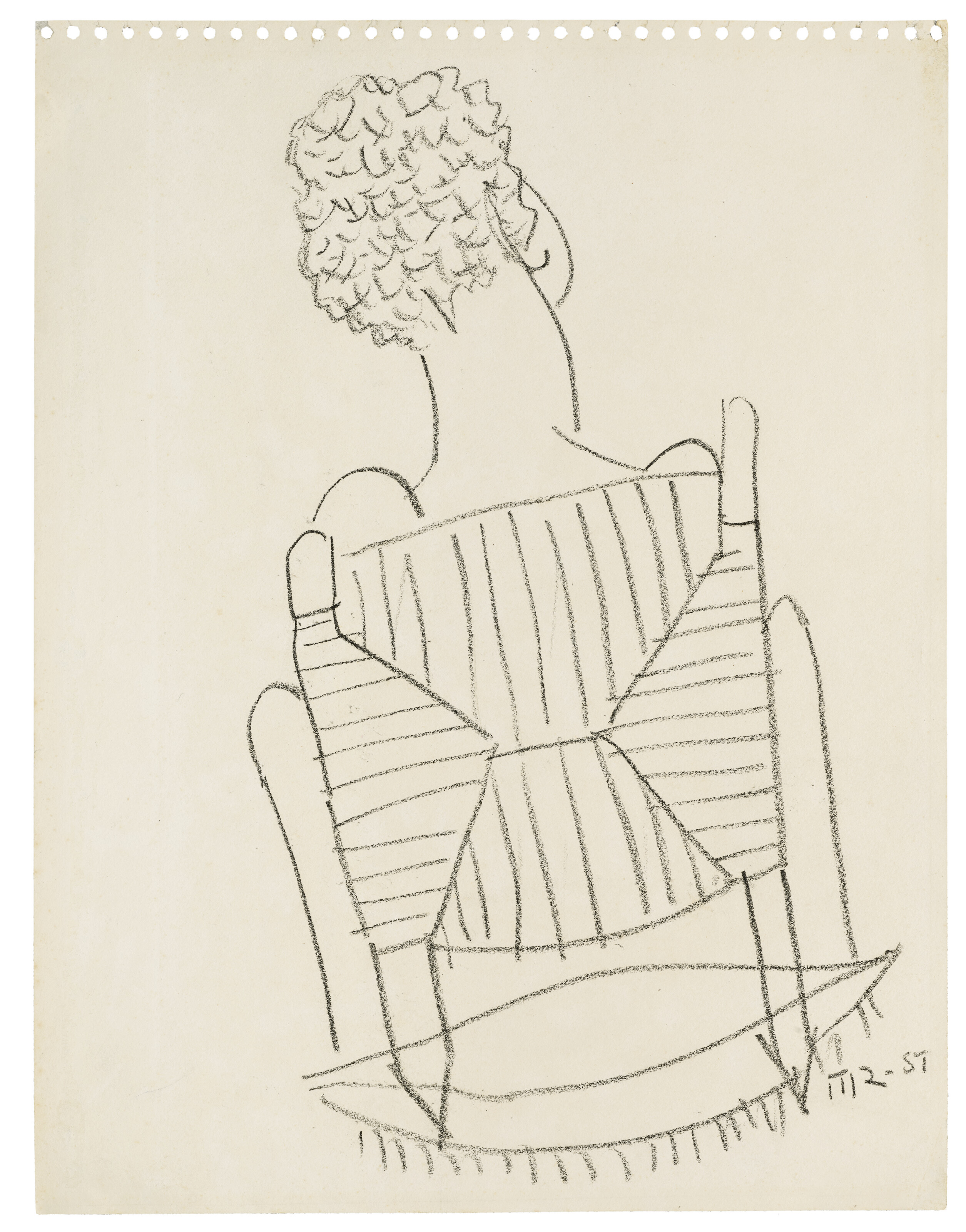 Man Ray — Джульетта де дос танцует в кресле-качалке, изображение 2