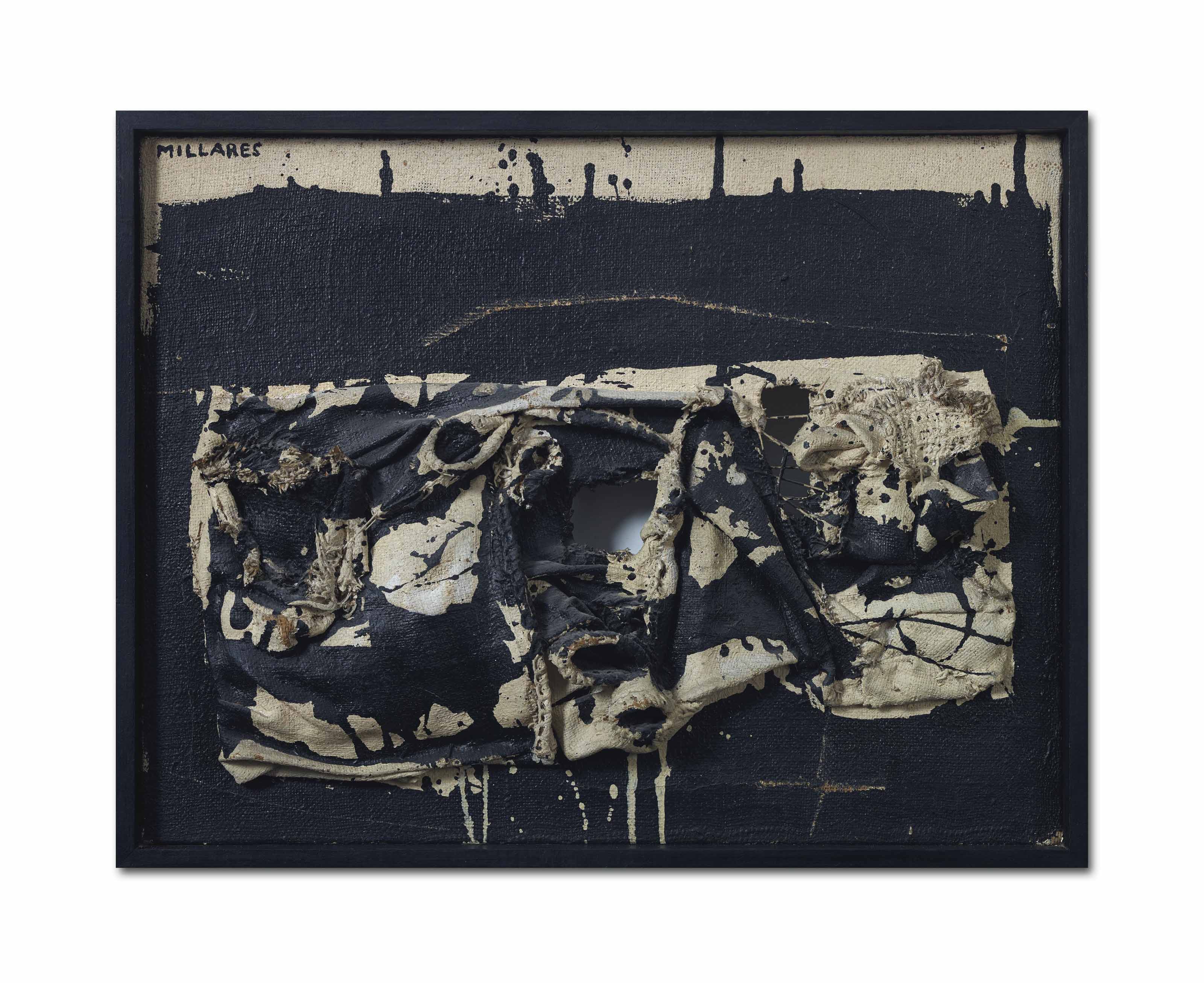 Manolo Millares — Куадро, 1960