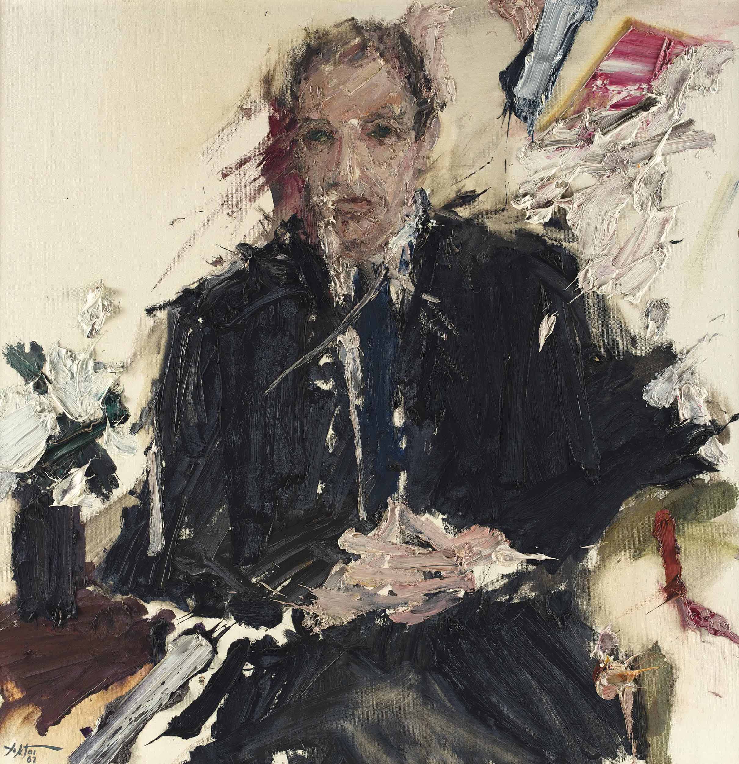 Manoucher Yektai — Портрет Карла Флинкера