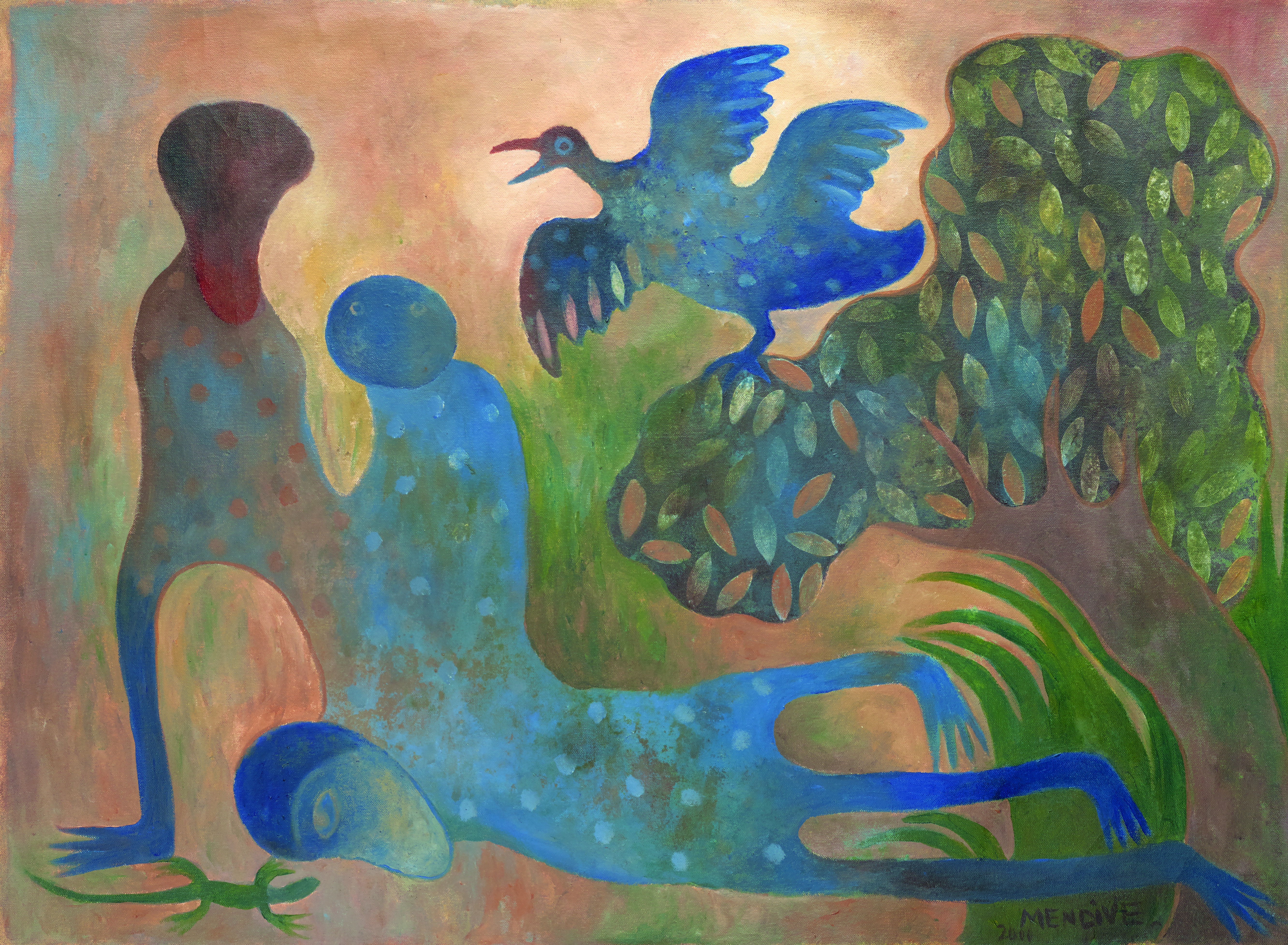 Manuel Mendive — Ла лагартия