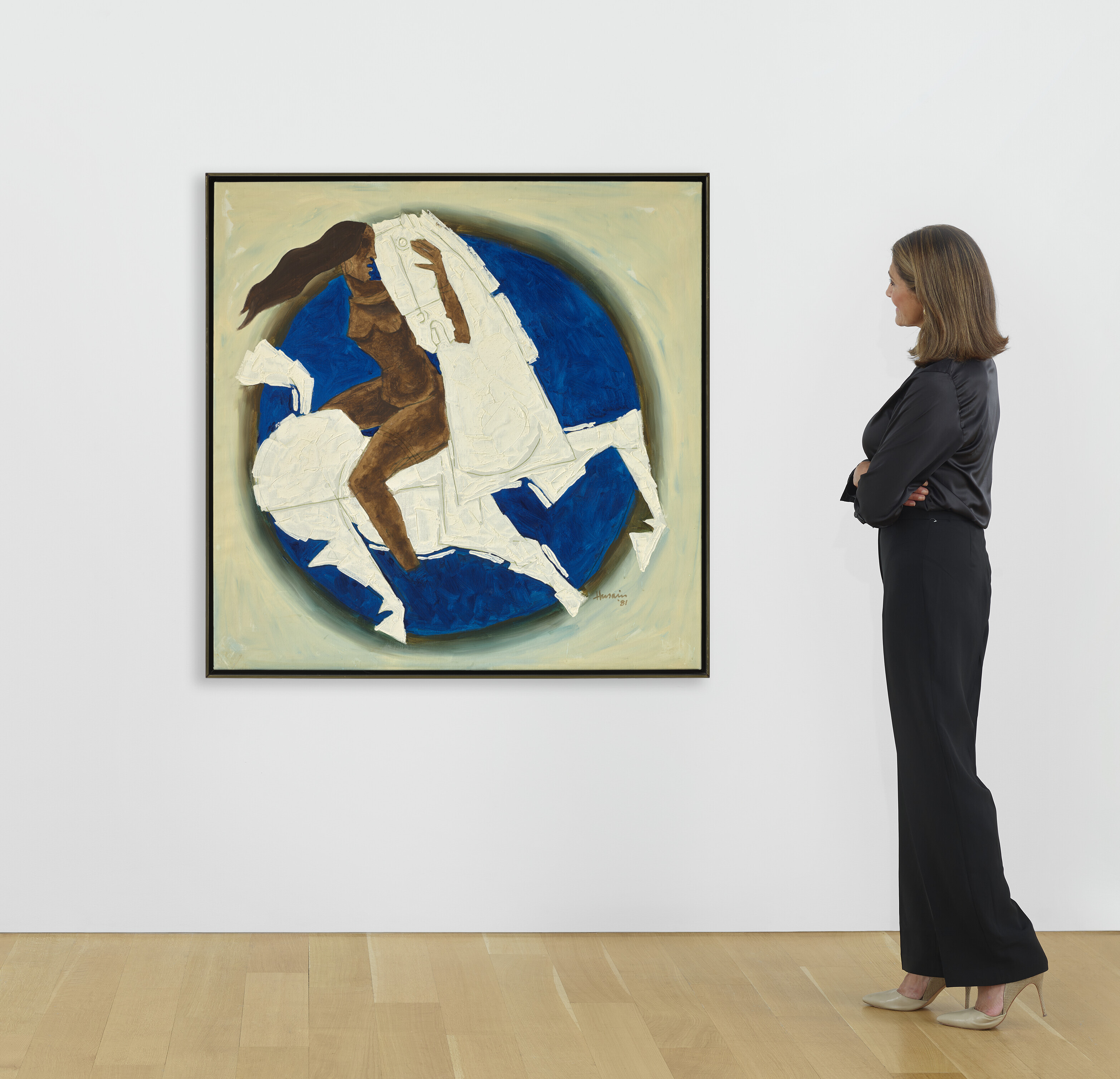 Maqbool Fida Husain — Молния, изображение 2