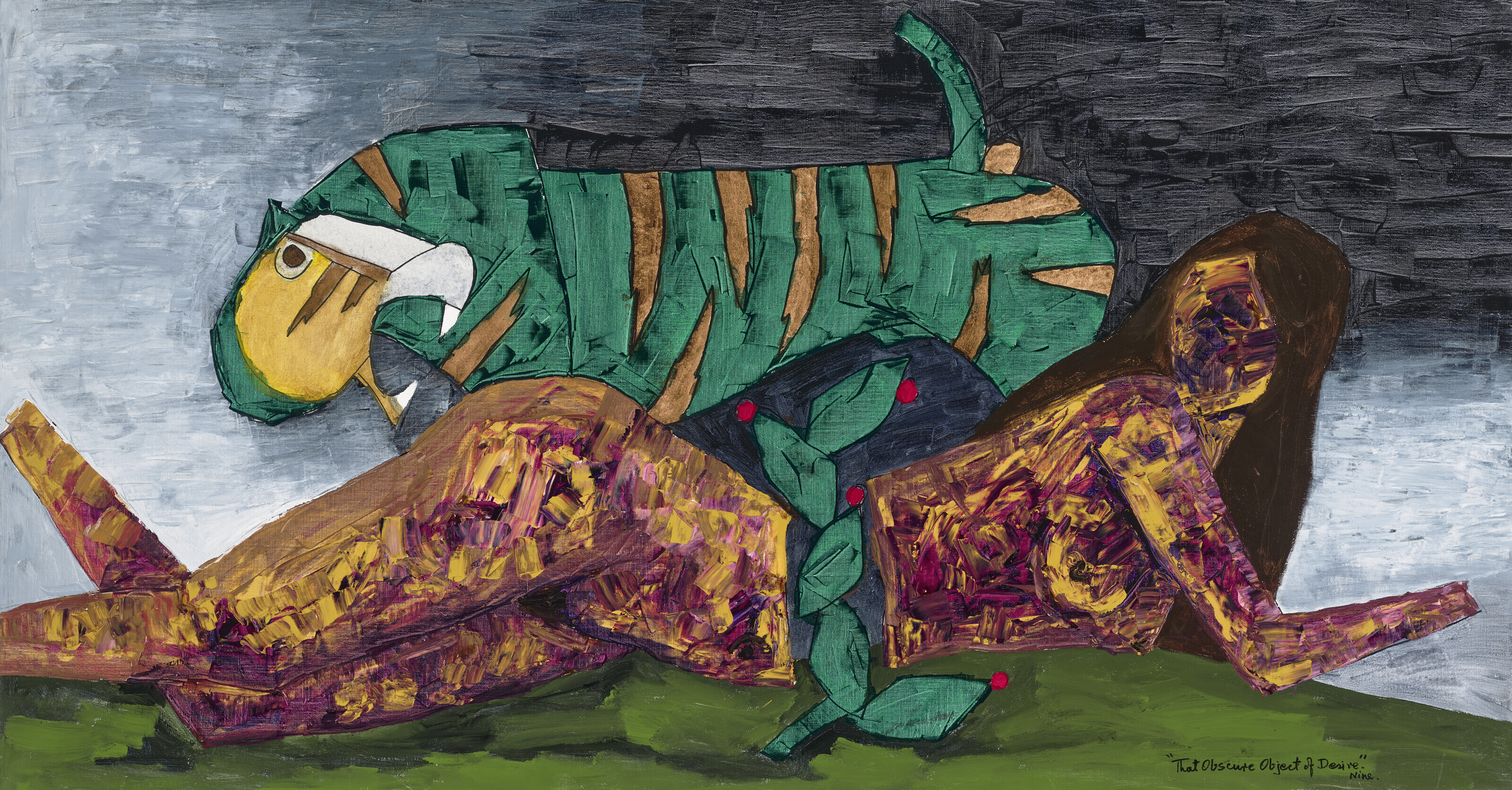 Maqbool Fida Husain — Этот неясный объект Девятого желания, изображение 2