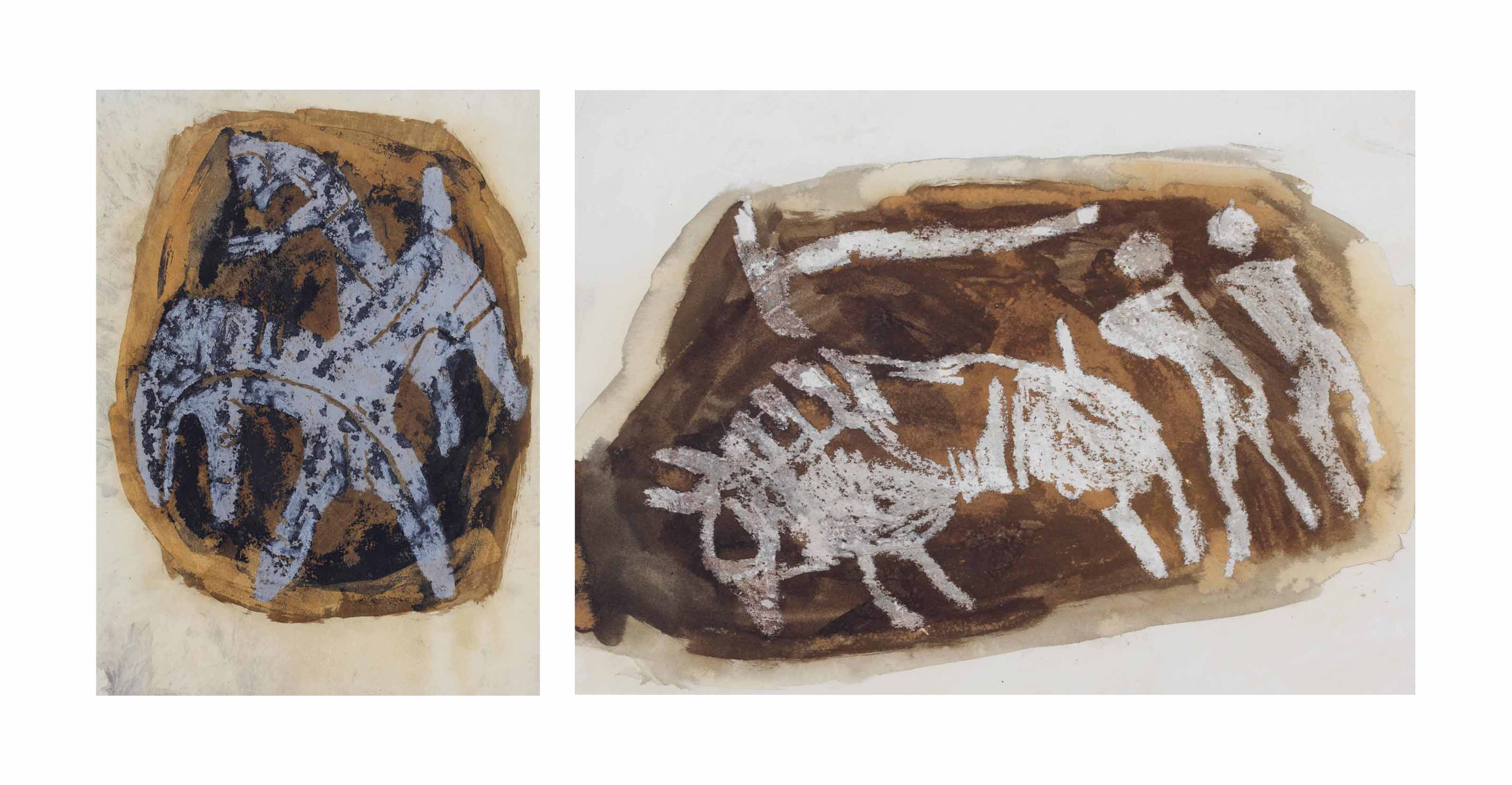 Maqbool Fida Husain — Без названия