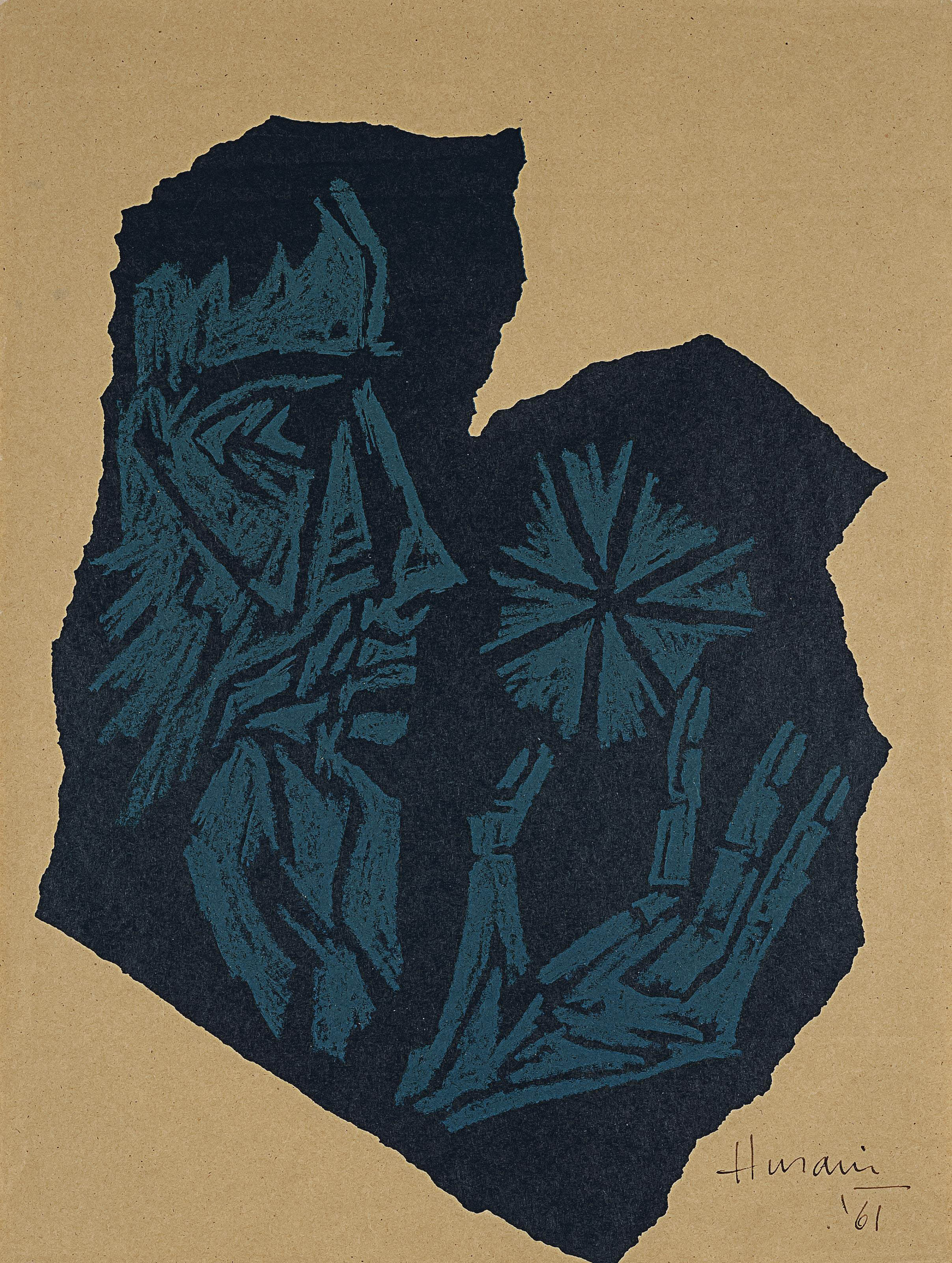 Maqbool Fida Husain — Без названия