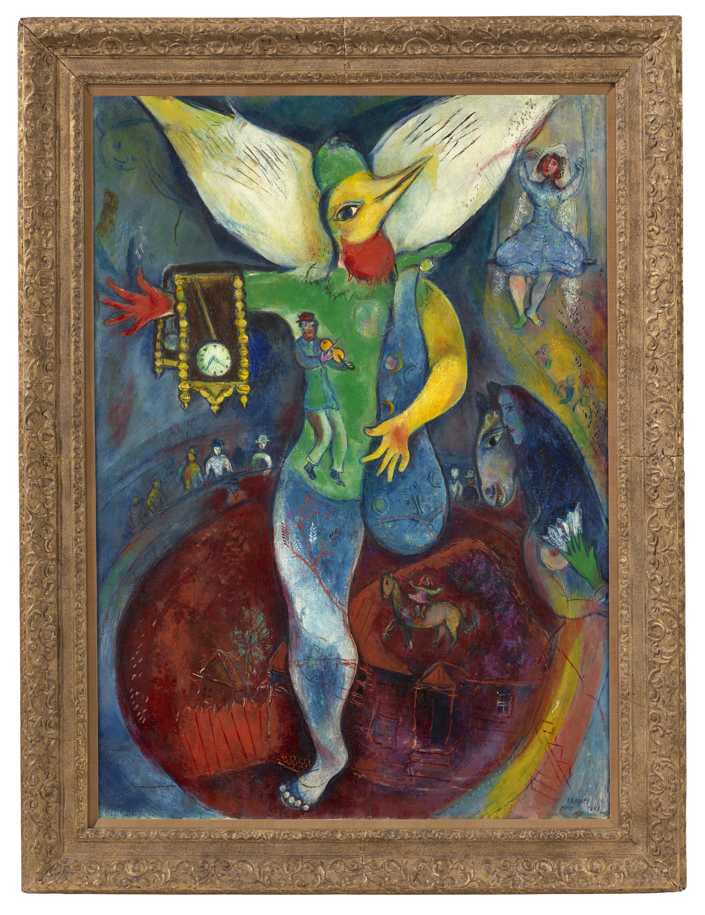 Marc Chagall — Жонглер, изображение 2