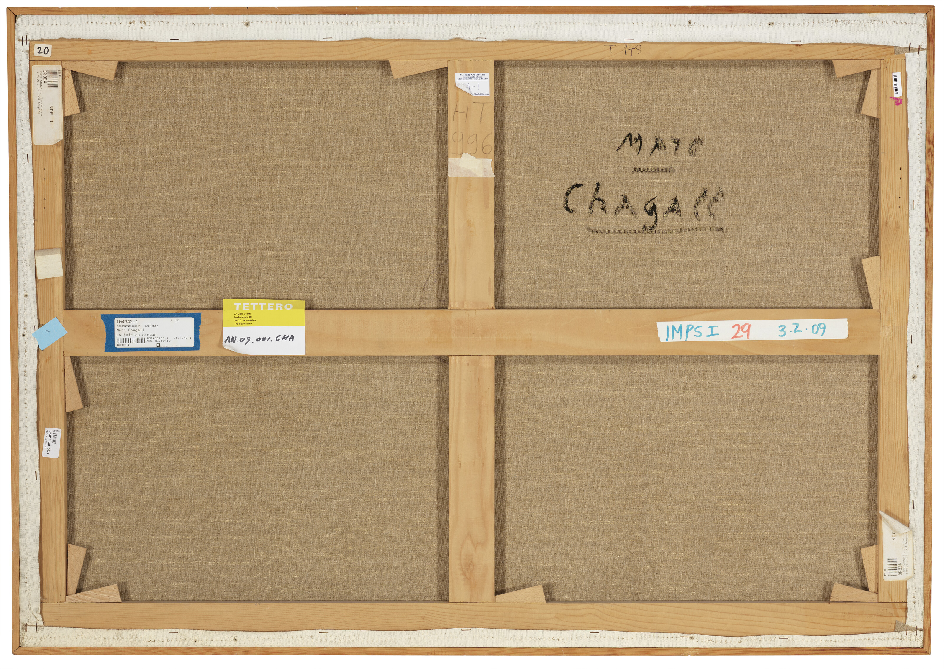 Marc Chagall — Радость в цирке, изображение 3