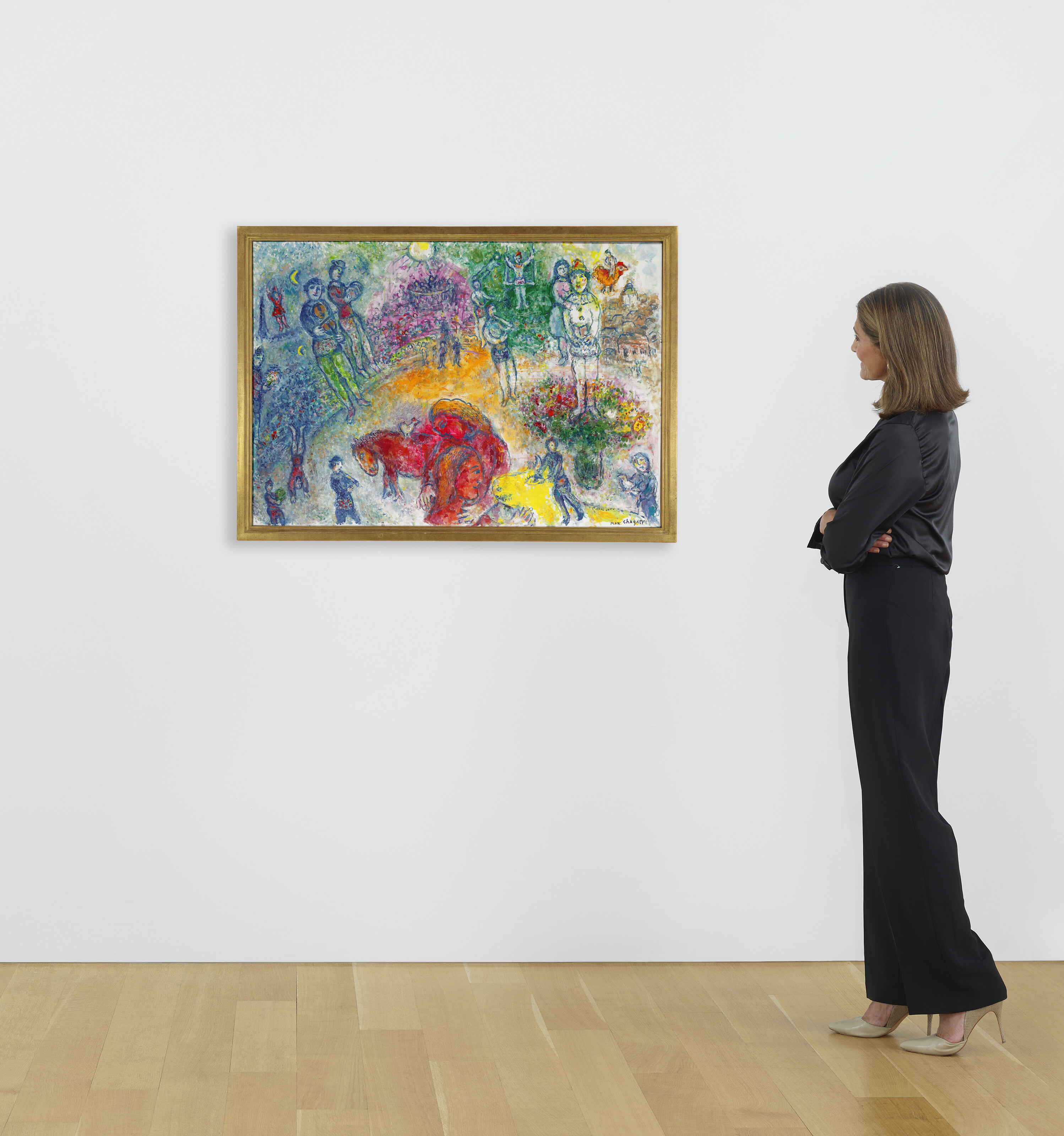 Marc Chagall — Радость в цирке, изображение 4